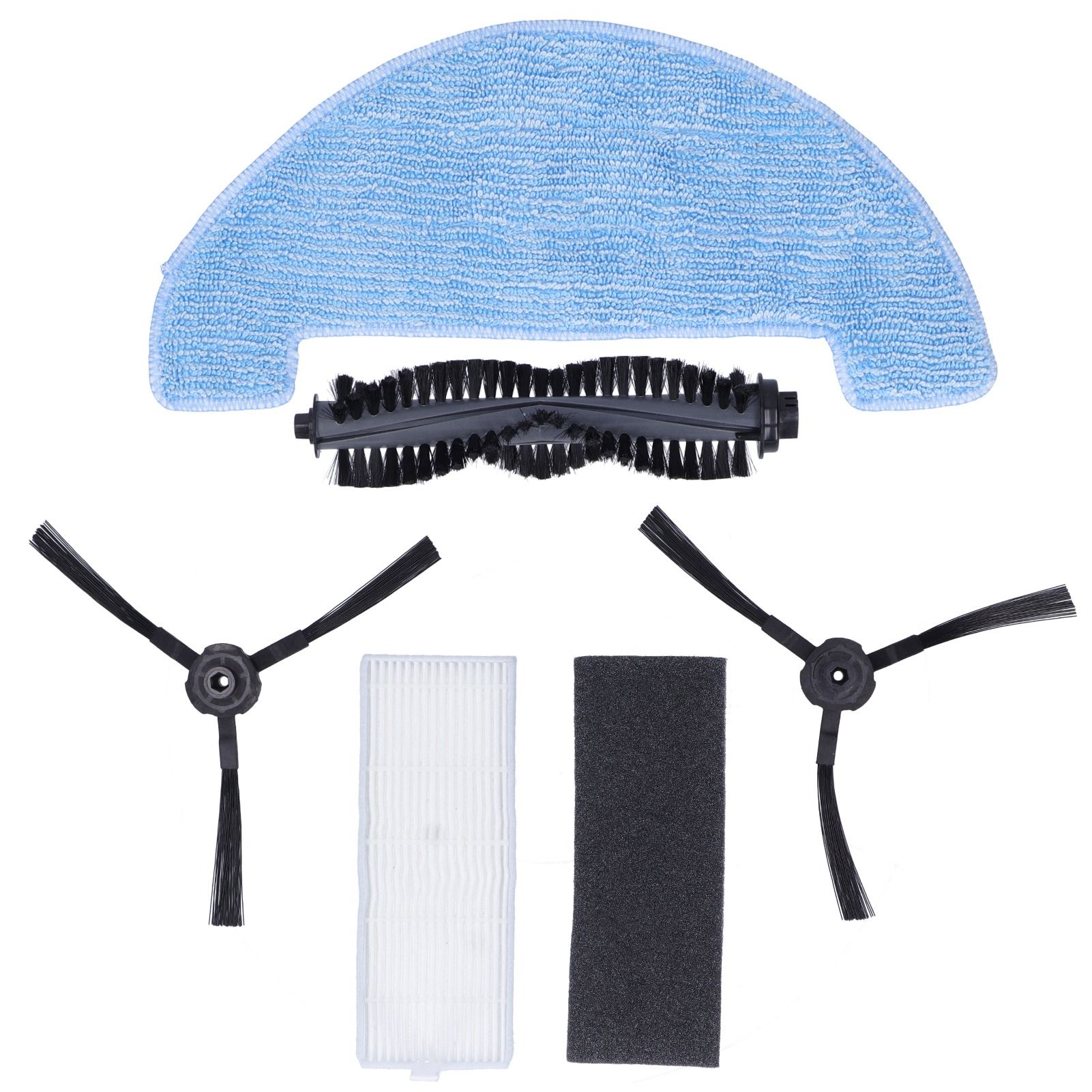 Sweeper Rolling Brush Filter Cleaning Cloth Side Brush Kit Replacement Parts view 2