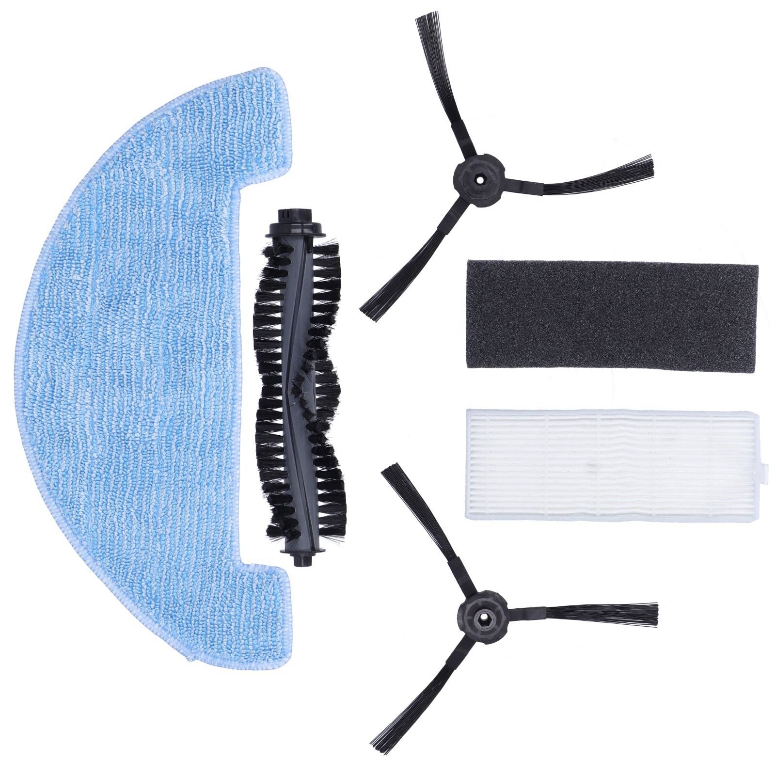 Sweeper Rolling Brush Filter Cleaning Cloth Side Brush Kit Replacement Parts view 3
