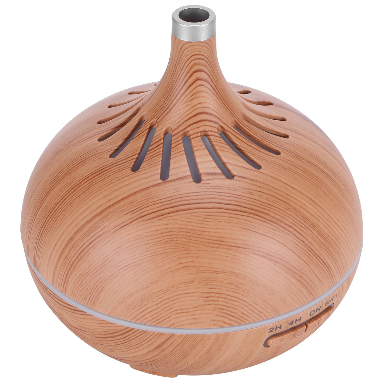 400ml Aroma Diffuser WIFI Control Wood Grain Aromatherapy Humidifier Colorful view 6