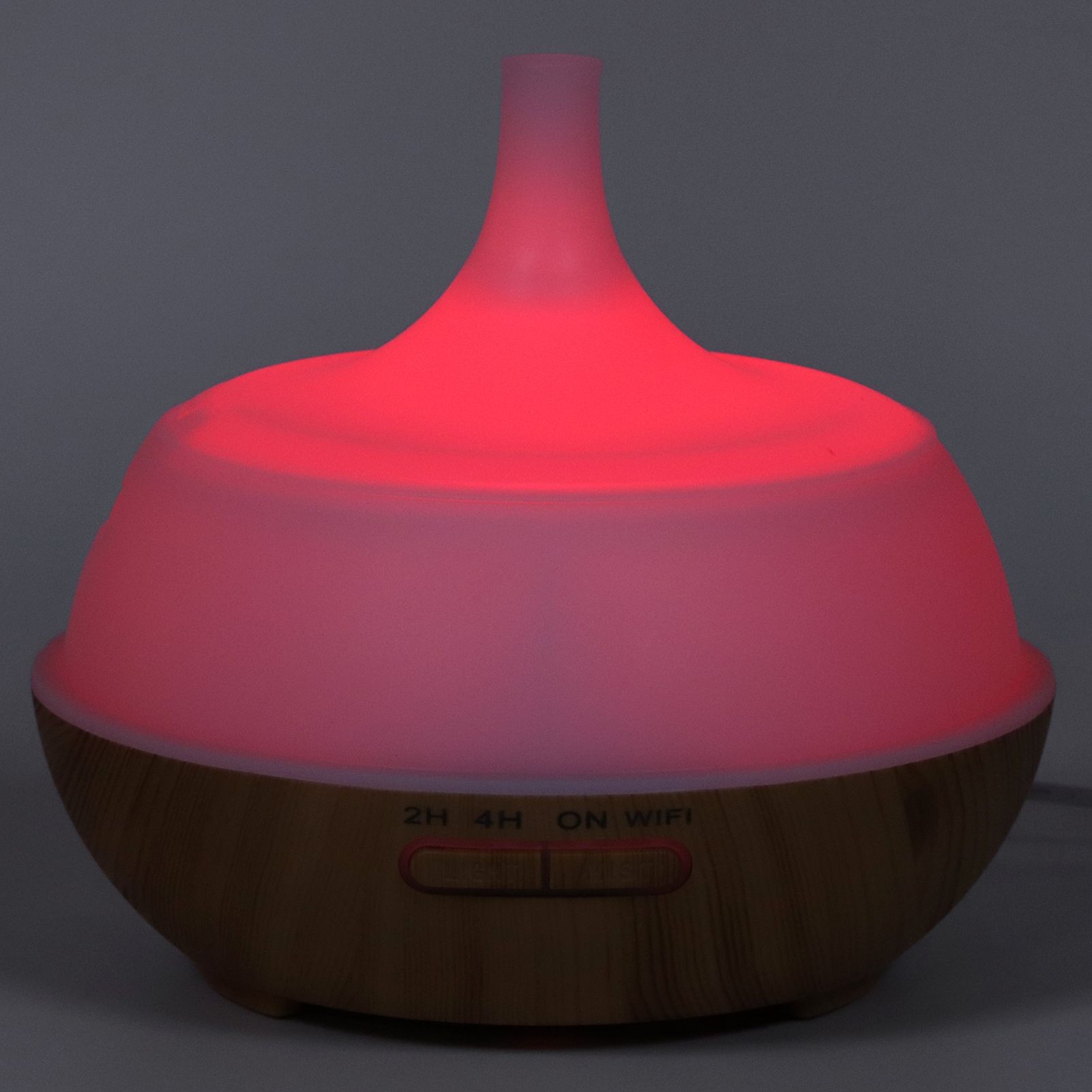 400ml Aroma Diffuser WIFI Control Wood Grain Aromatherapy Humidifier Colorful view 15