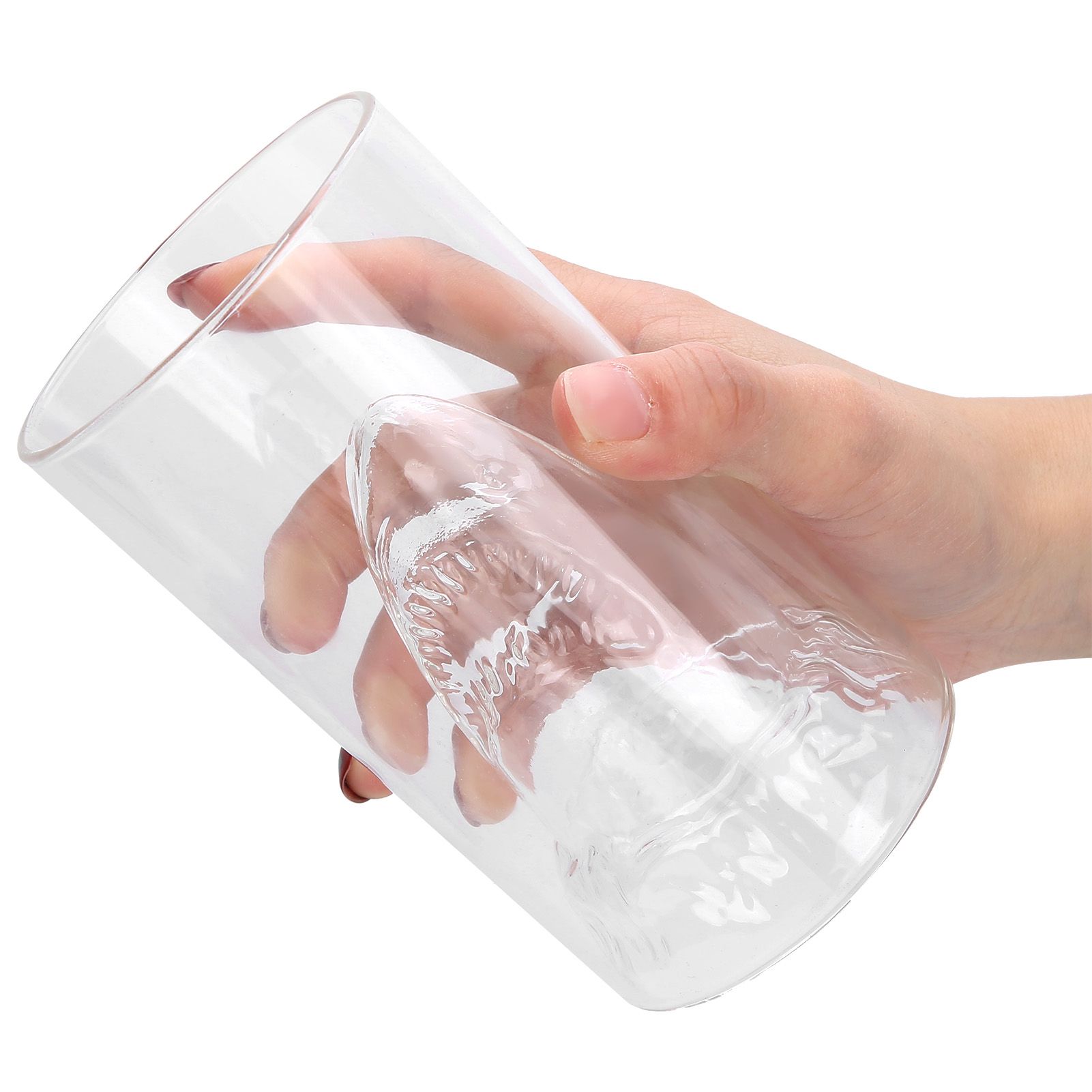 350ml DoubleWall Cup High Borosilicate Glass HeatResistant Cup Beer Mug Glass view 8