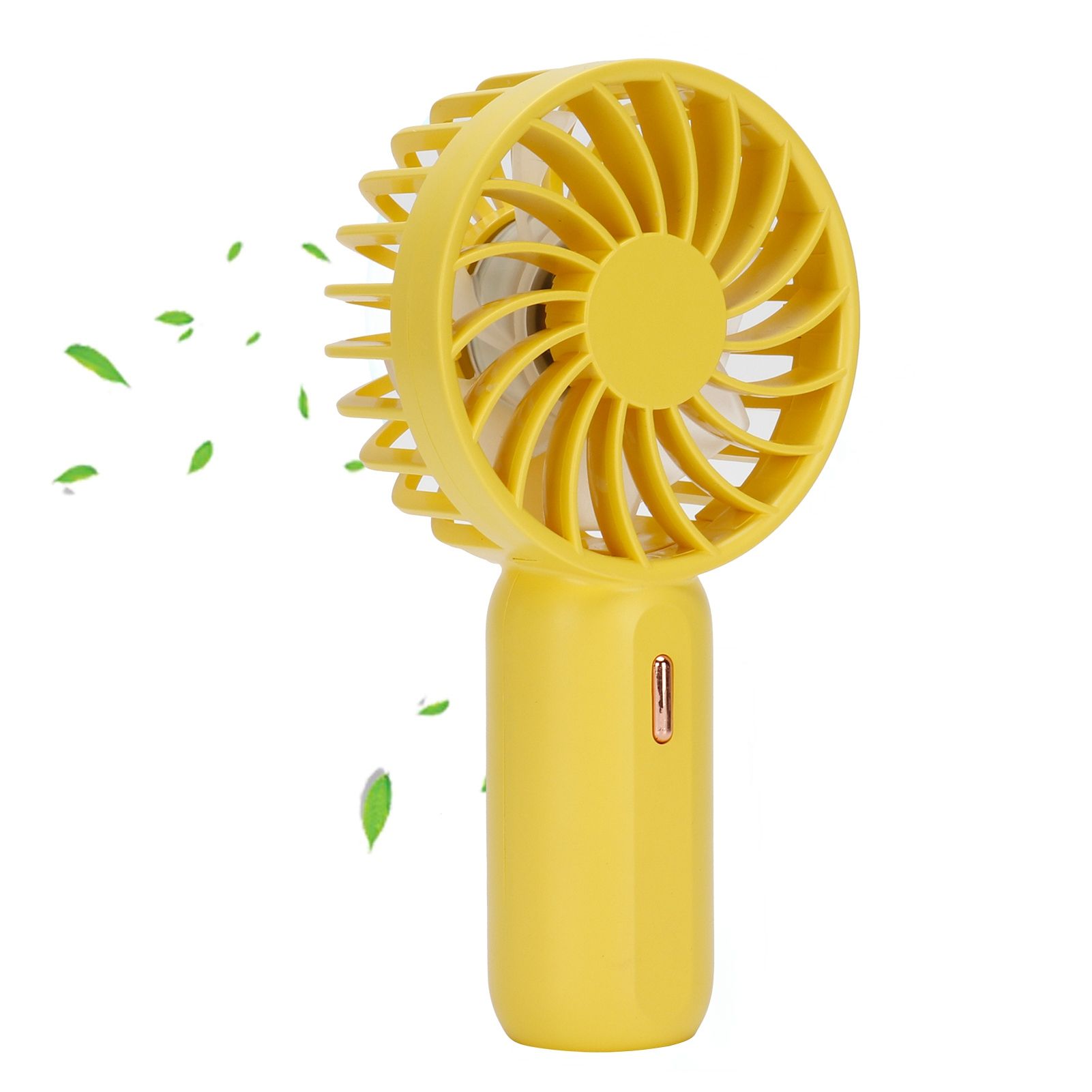 Mini Handheld Electric Fan with Adjustable Wind Speed Portable USB Fan for view 10