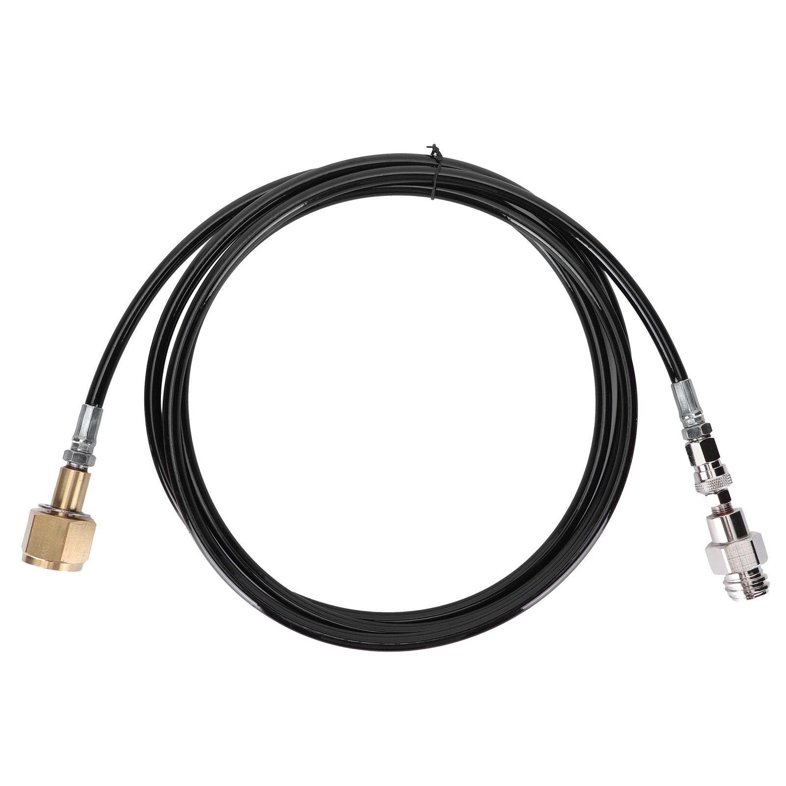 W21.8-14 Soda Hose Adapter Kit CO2 Cylinder Refilling Tube Accessories 100in Black view 6