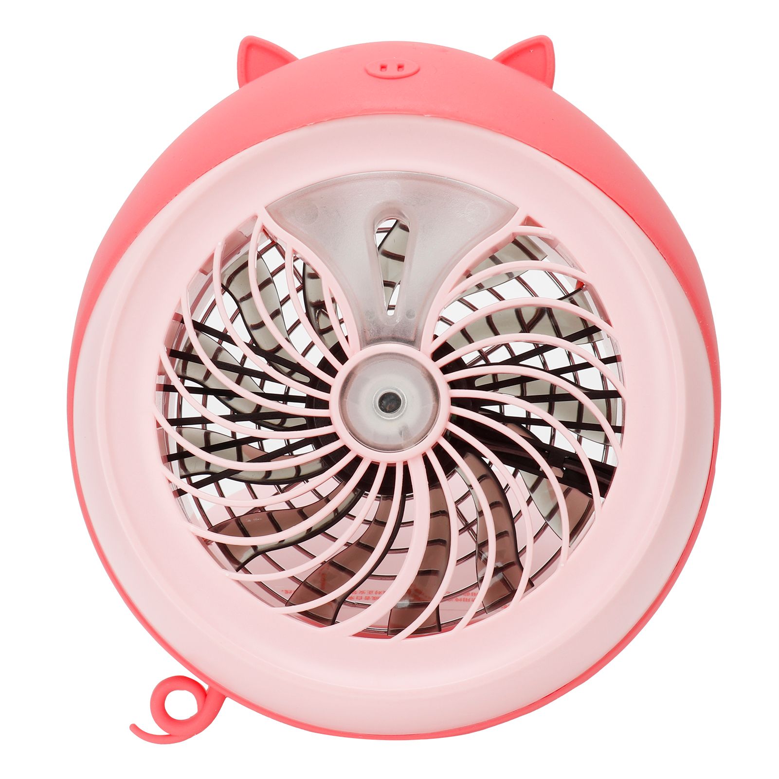Cute Desktop Mini Fan Portable Humidifying Mist Spray Fan for Home Office view 2
