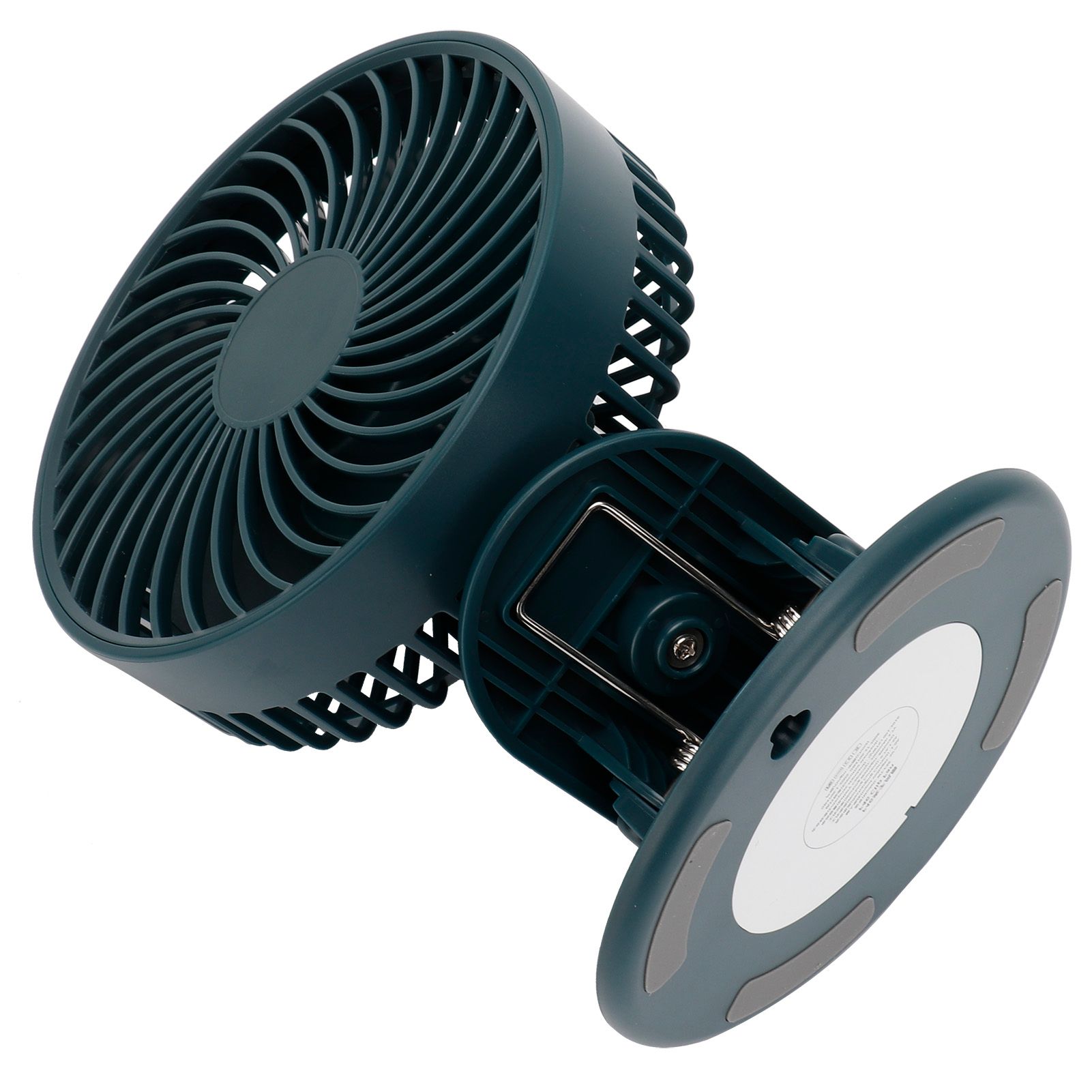 Portable Desk Fan 3 Speed Wind Mini Desktop Fan with Clip for Home Office and view 3