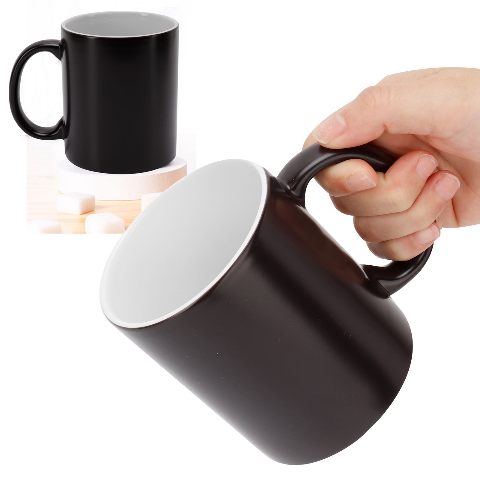 350ml Water Cup Modern Ceramic Mug Drinkware Birthday Souvenirs Gift for Home view 9