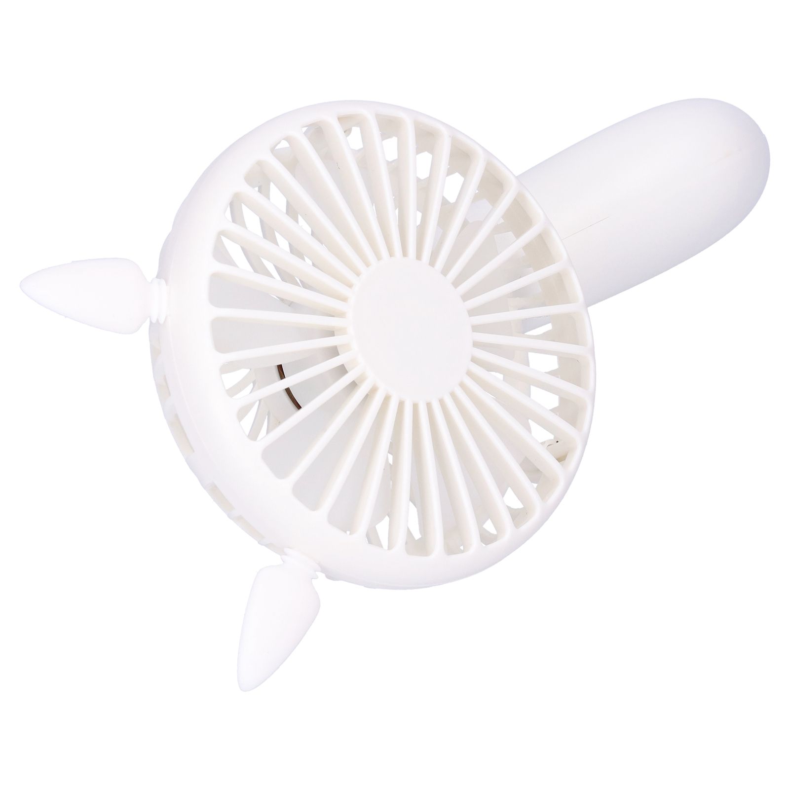 Portable Fan 180 Degrees Rotation Desktop USB Rechargeable Electric Mini view 3
