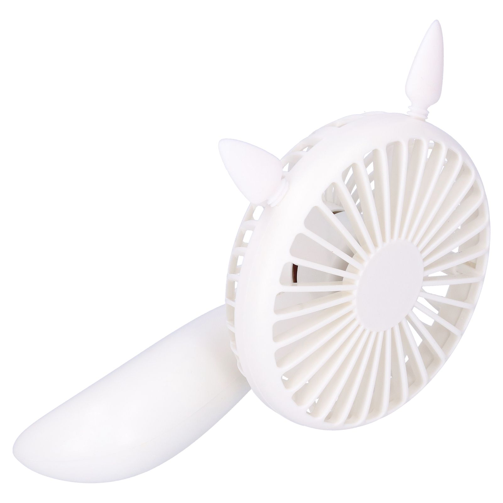Portable Fan 180 Degrees Rotation Desktop USB Rechargeable Electric Mini view 6