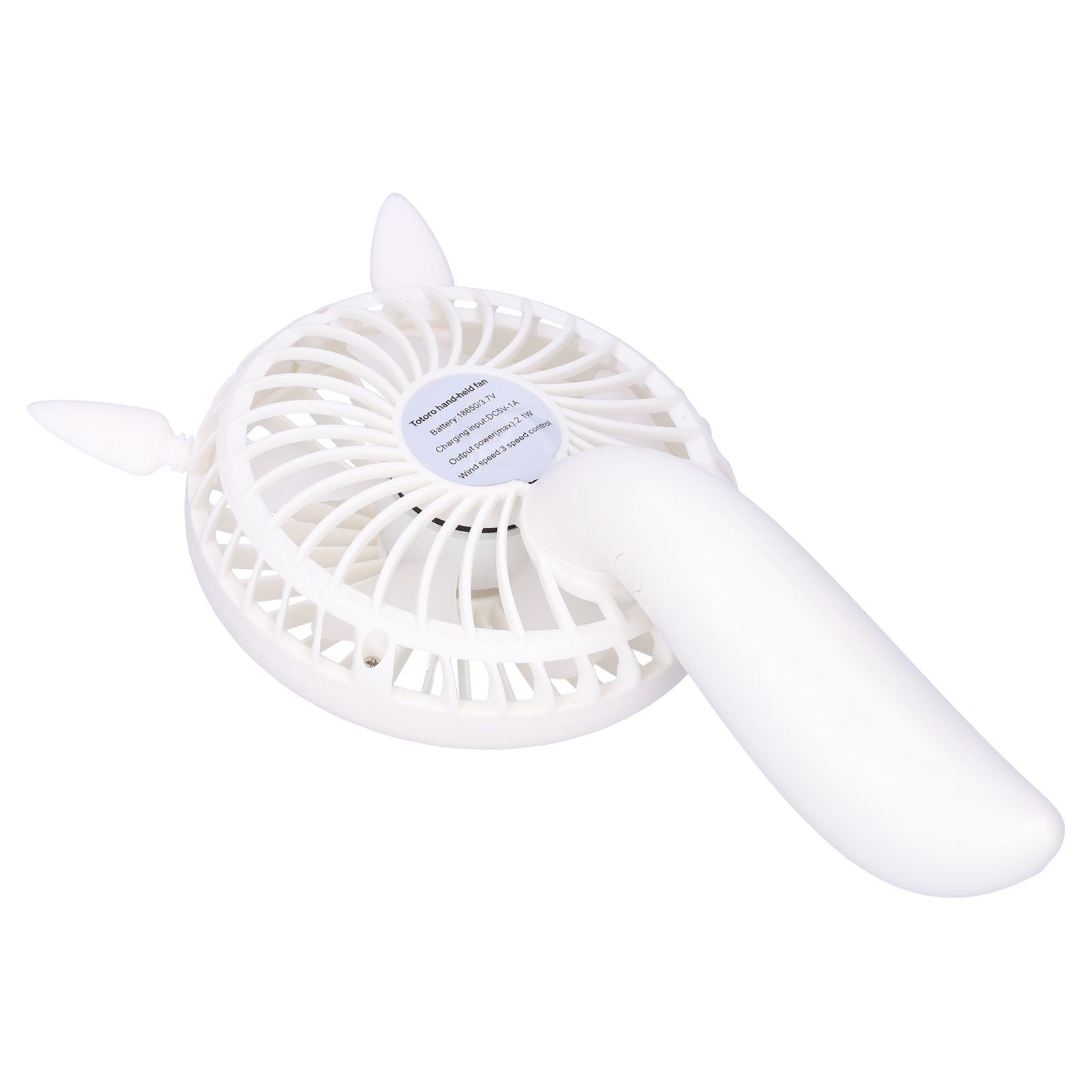 Portable Fan 180 Degrees Rotation Desktop USB Rechargeable Electric Mini view 12