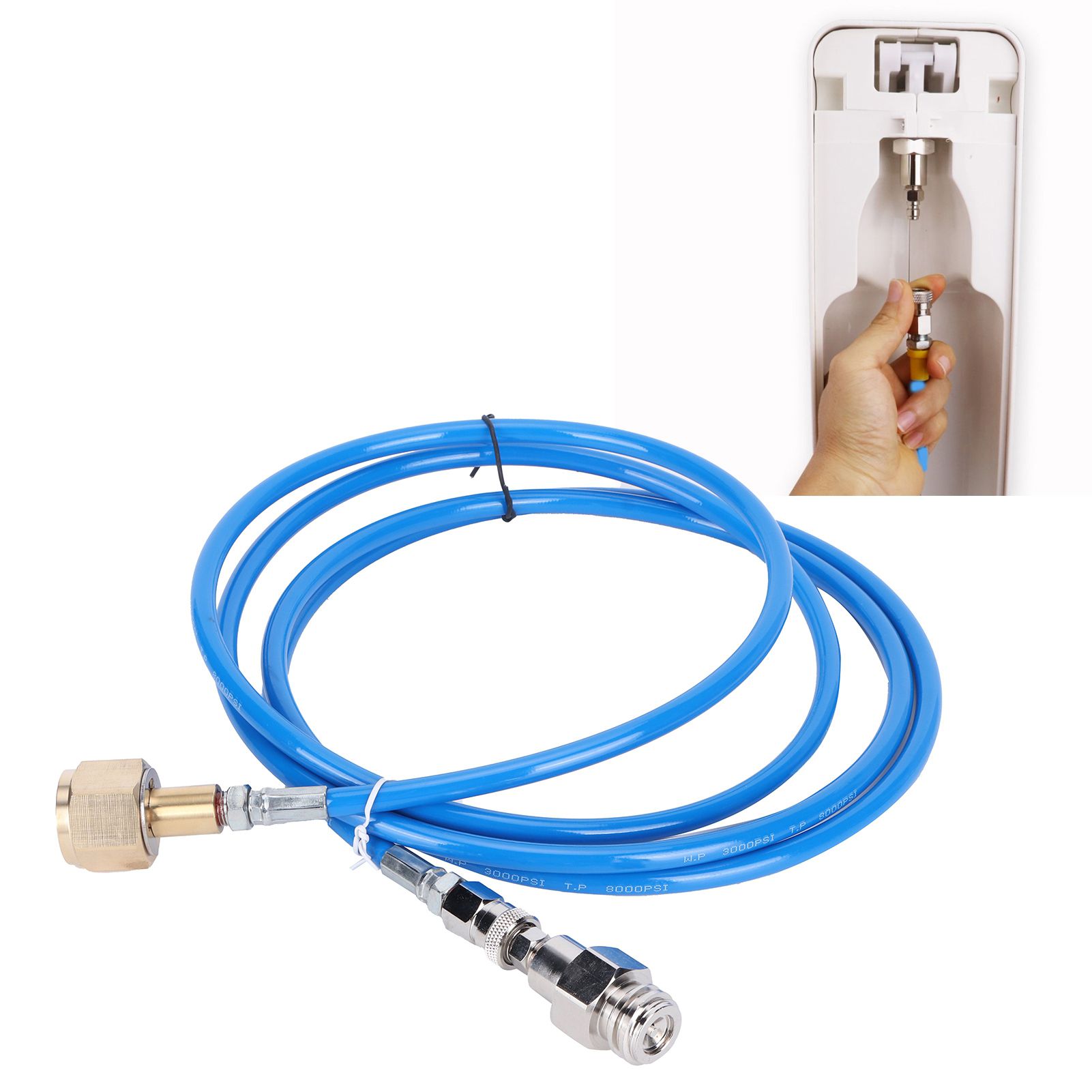 CGA320 CO2 Cylinder Refill Adapter Connector CO2 Tank Soda Maker Accessories view 10