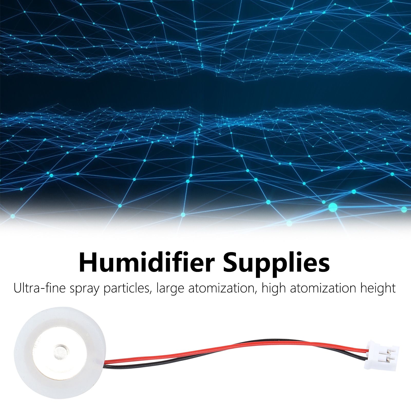1100 Holes 5μm Atomizer 16mm USB 5V Mist Atomizing Sheet Ultrasonic Humidifier view 12
