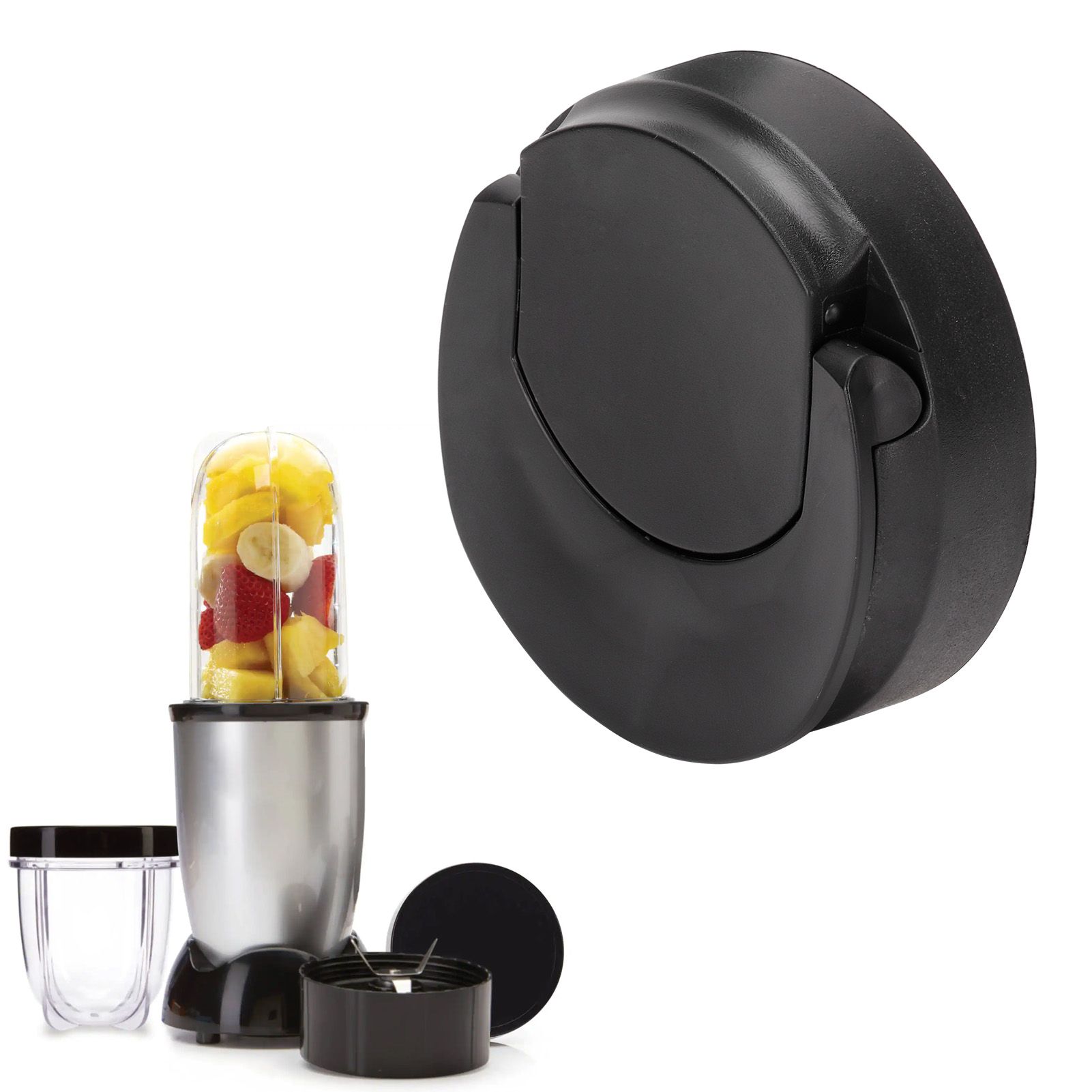 Juicer Blender Cup Lid Travel Mug Flip Top Replacement Fit for MB 250W 22OZ Part view 11