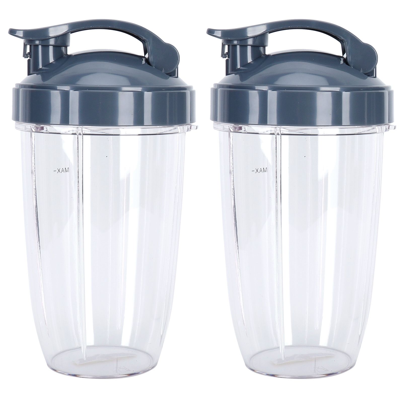 24OZ Transparent Blender Cup Container Lid Set Replacement Fit for 600W/900W view 2