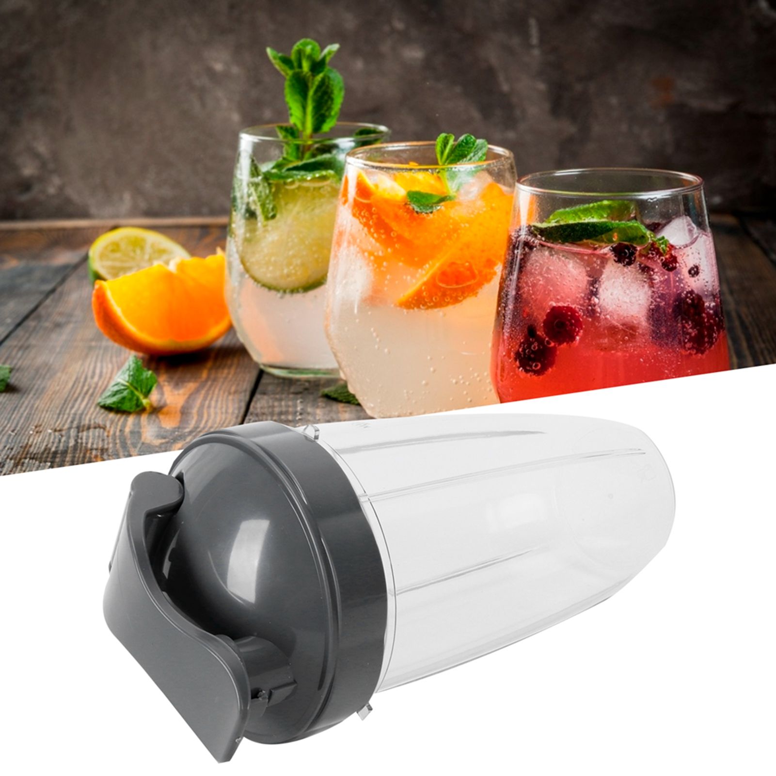 32OZ Blender Cup Cross Blade Holder Flip Lid Juicer Accessories Replacement Parts view 12