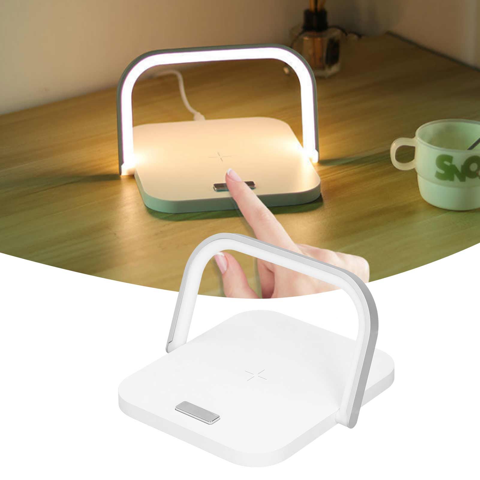 5V Desktop Night Light Multifunction Wireless Quick Charger Phone Stand Holder view 11