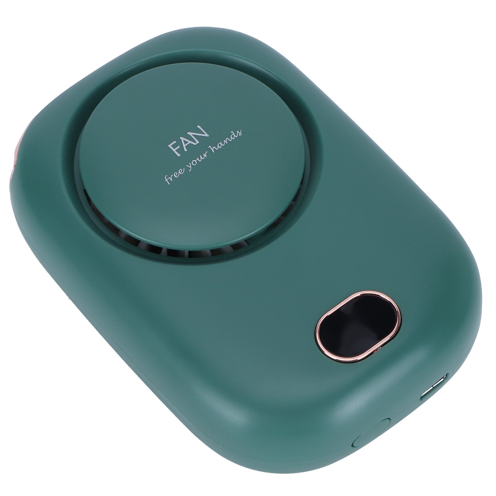 Mini Electric Fan Portable USB Charging Neck Hanging Bladeless Fan for Outdoor view 5