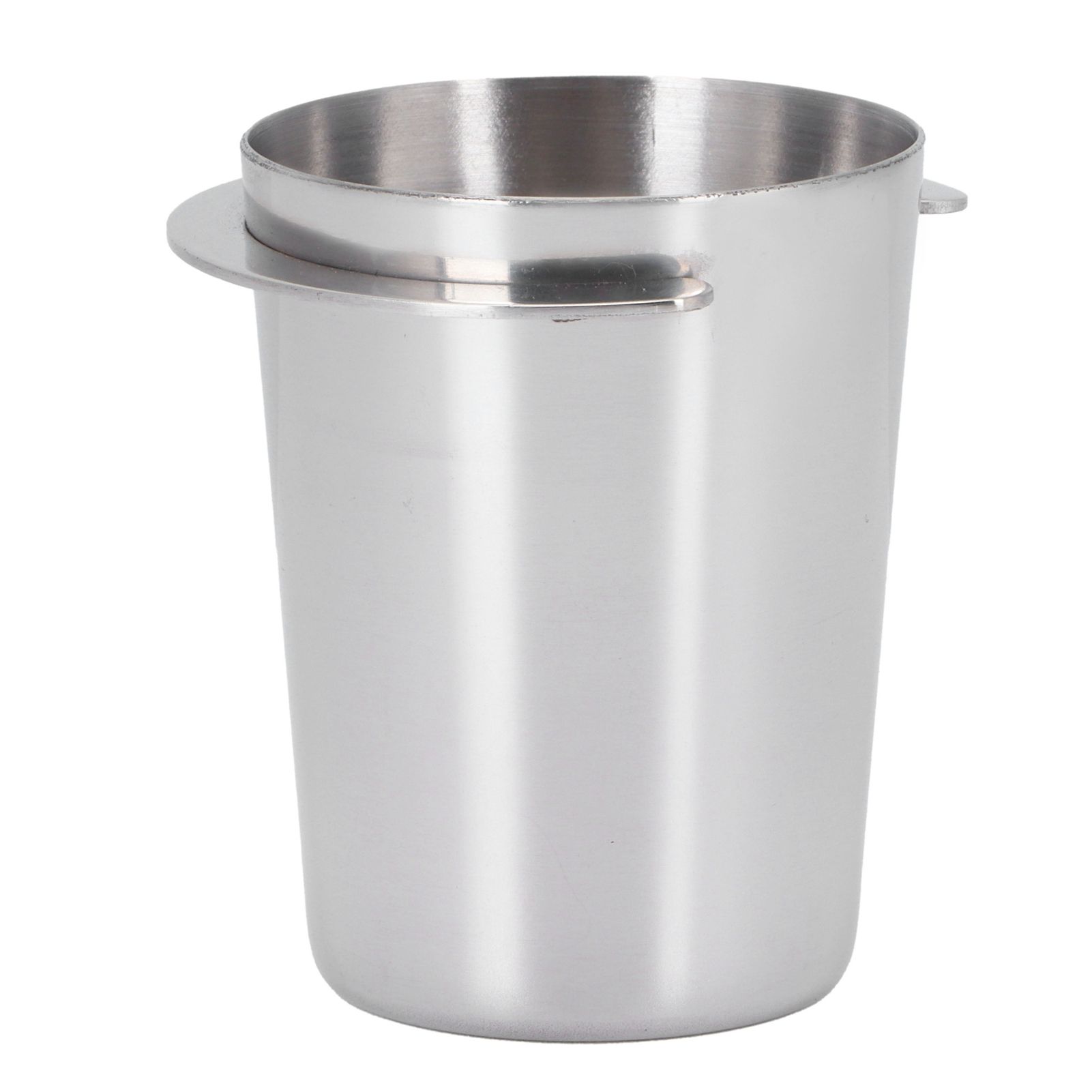 51mm Stainless Steel Coffee Machine Handle Dosing Cup Mug Coffee Powder Feeder view 2