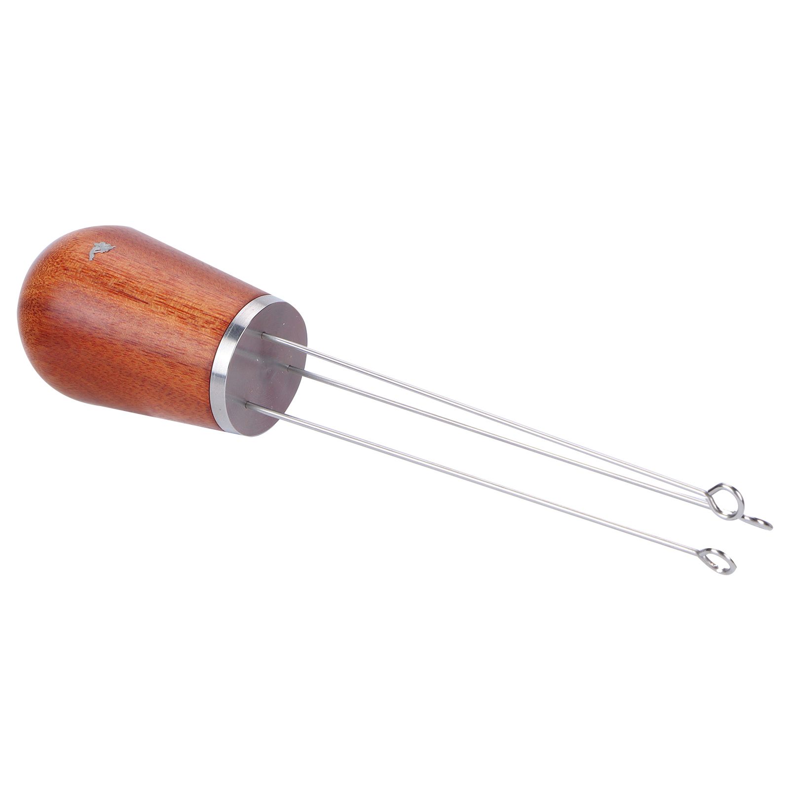 Stainless Steel Needle Type Coffee Powder Distributor Wood Handle Coffee view 3