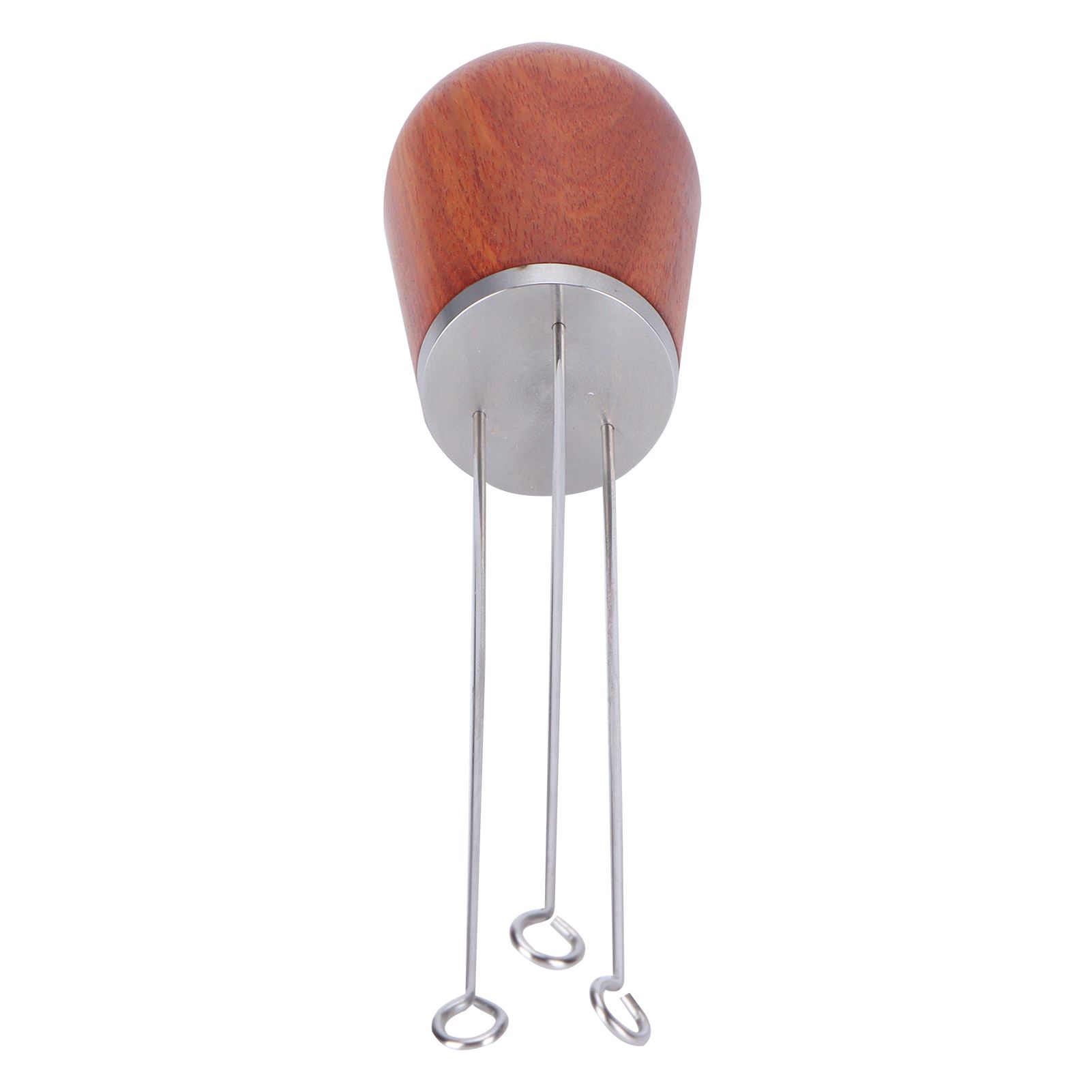 Stainless Steel Needle Type Coffee Powder Distributor Wood Handle Coffee view 4