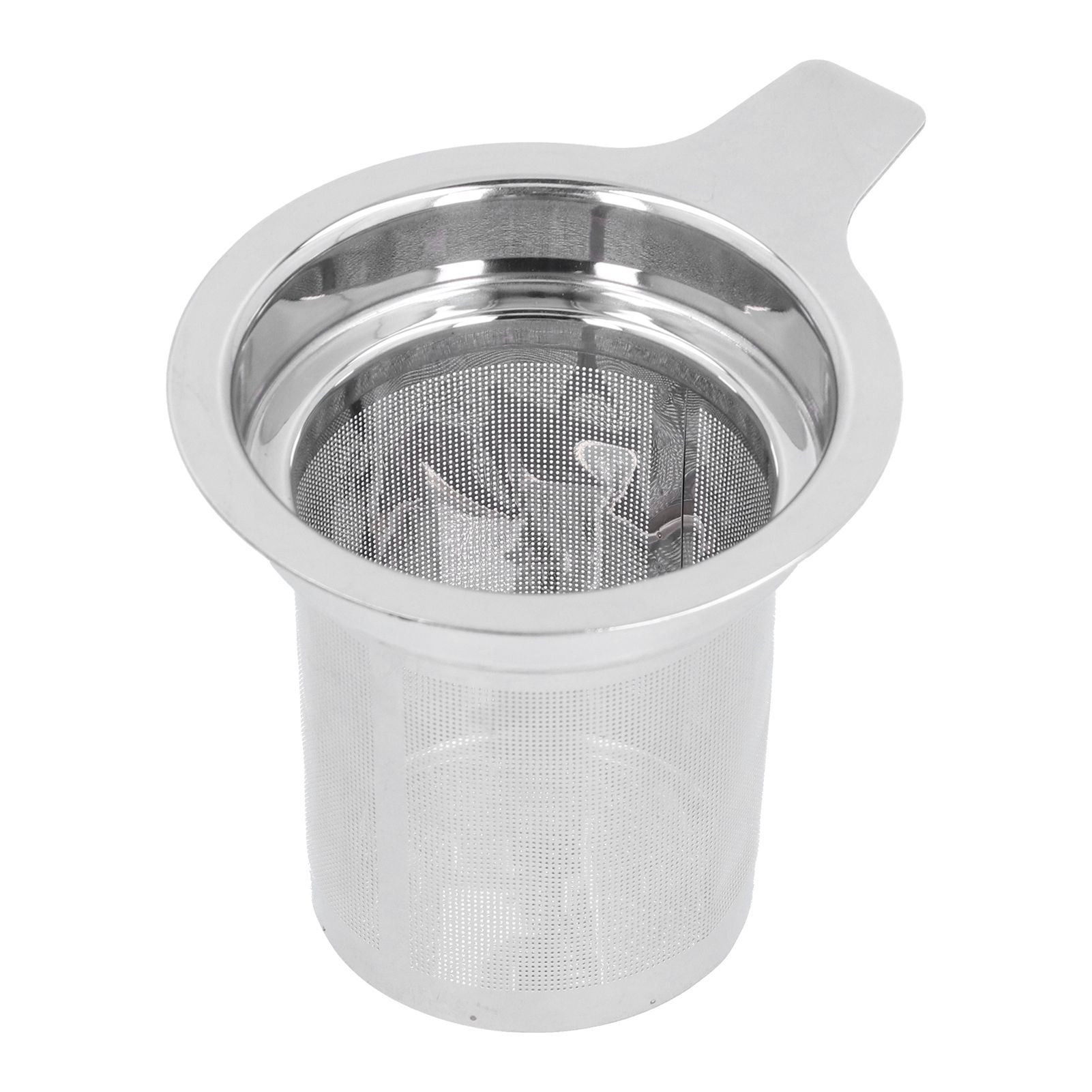 Stainless Steel Tea Filter Infuser Basket Loose Leaf Fine Mesh Tea Strainer view 3