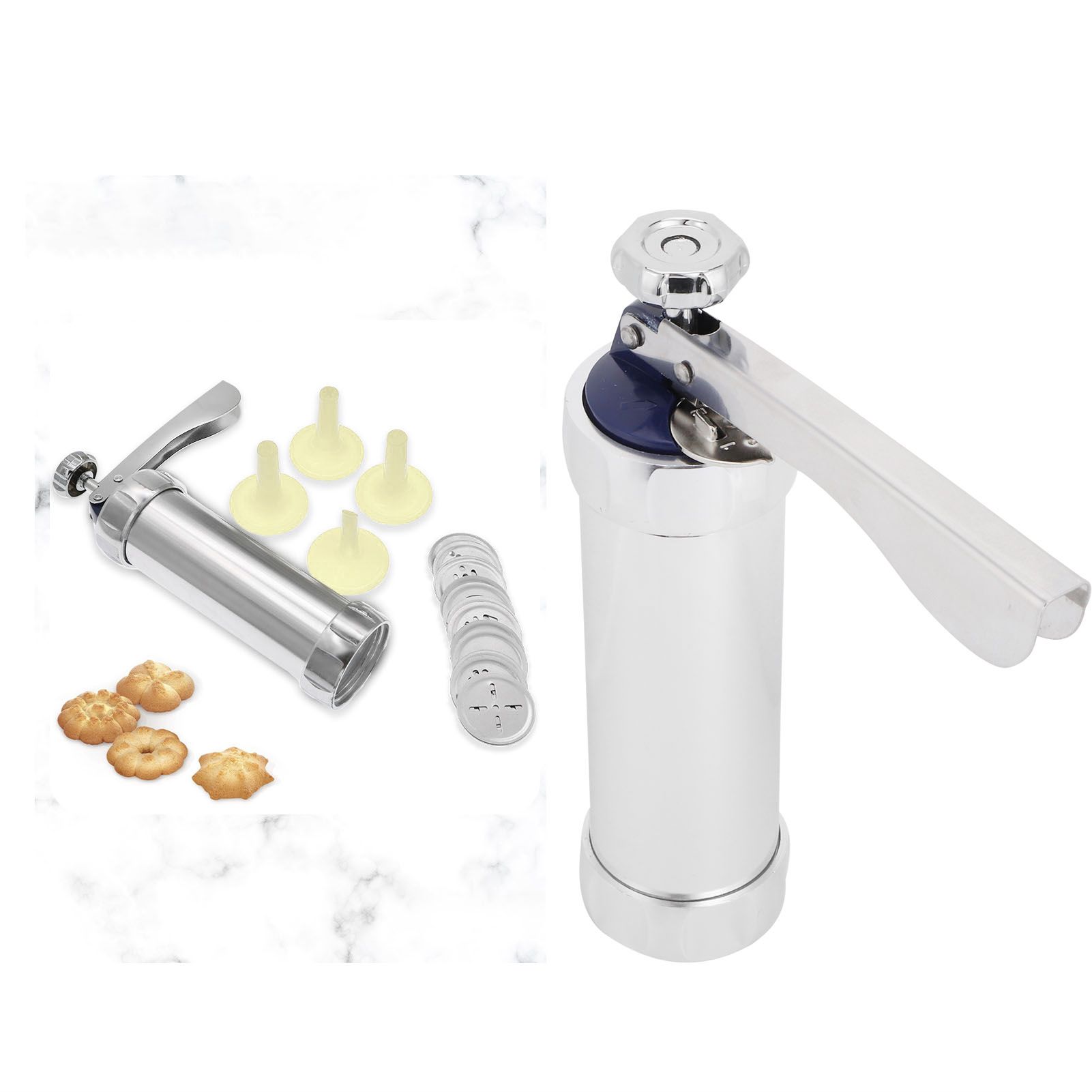 DIY Cookies Maker Aluminum Alloy Biscuits Press Machine Bakeware Kitchen view 12