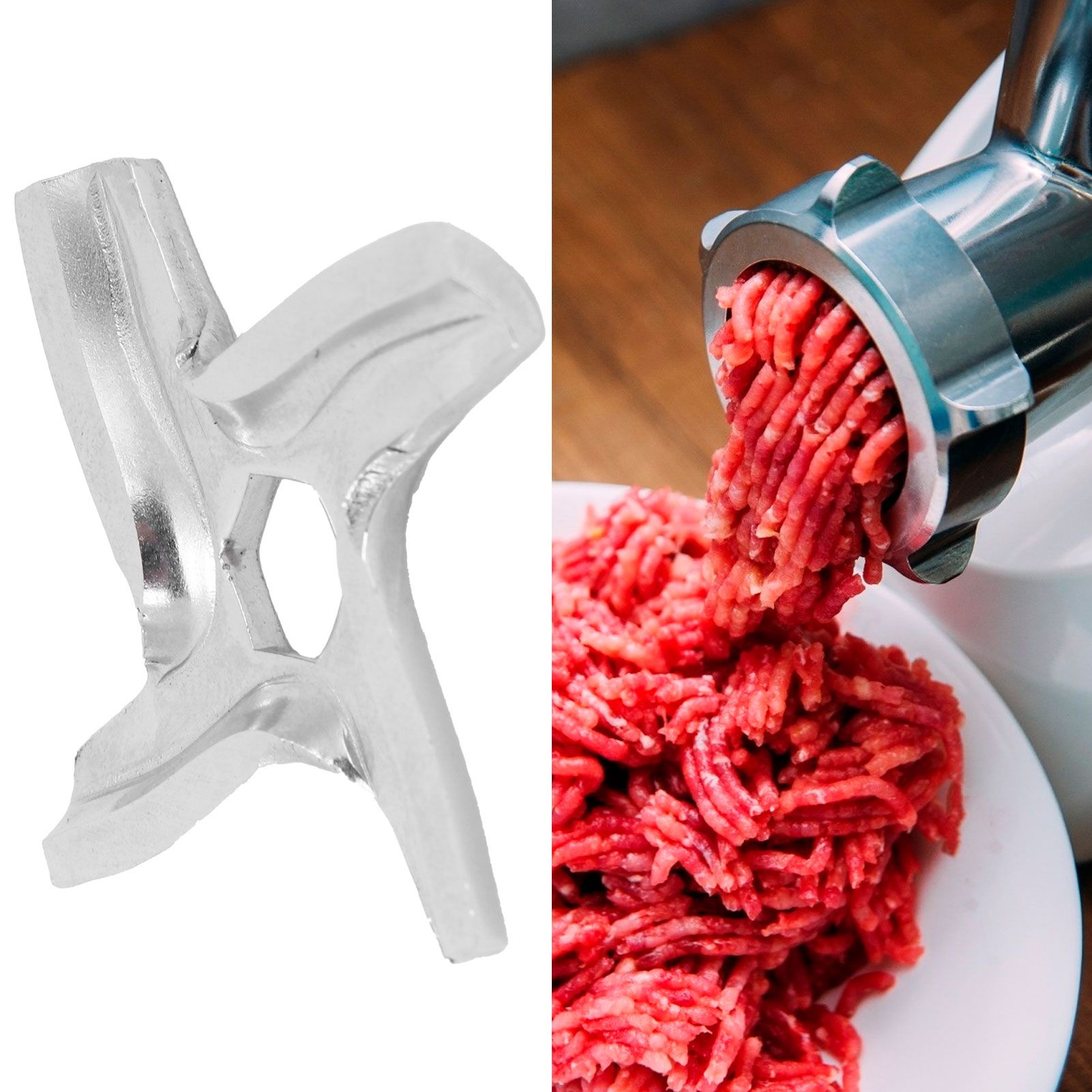 Food Grinding Blade Cross Shaped Grinder Plate Disc Electric Meat Grinder view 11