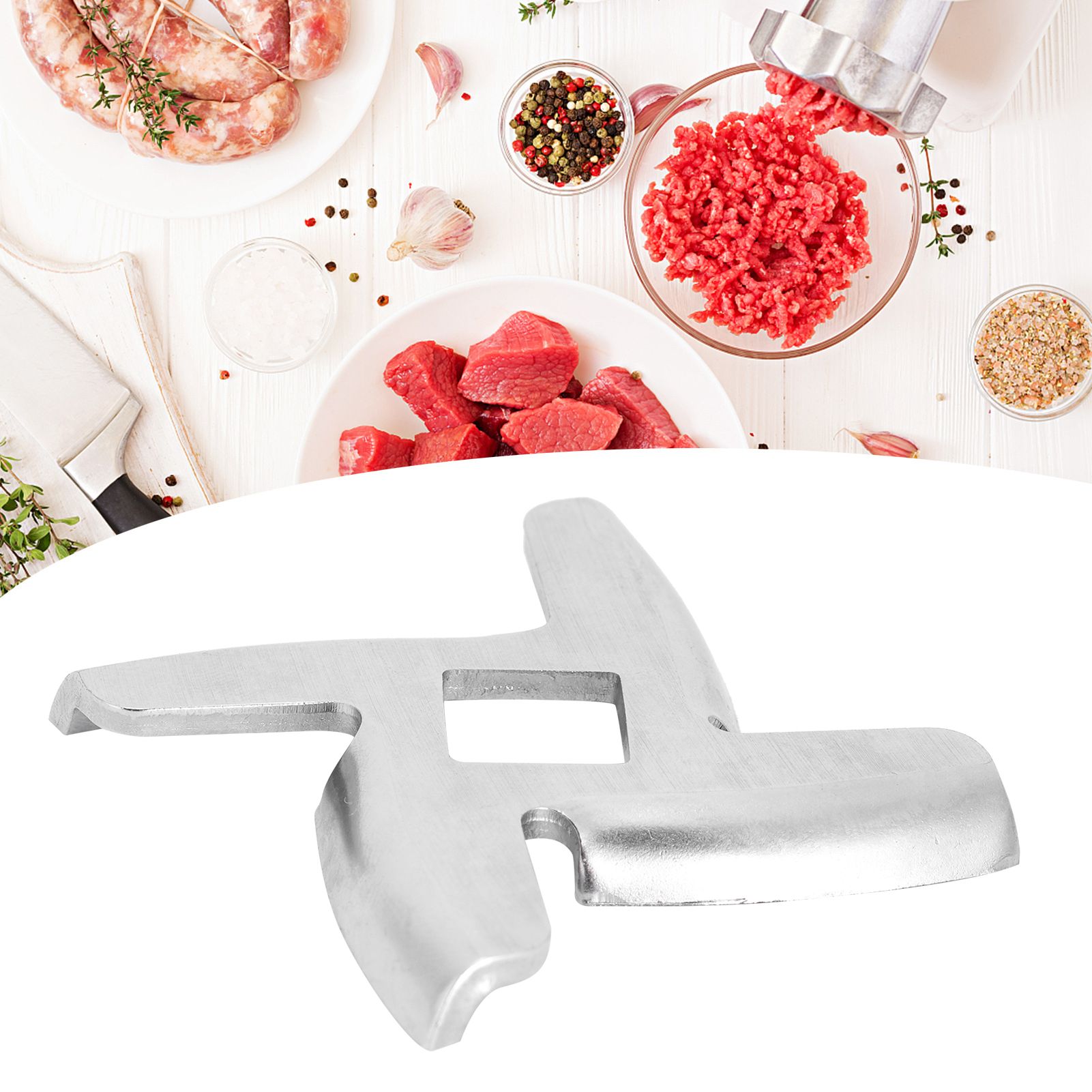 Meat Grinder Blade Food Grinding Plate Disc Attachment Part for Electric Meat view 11