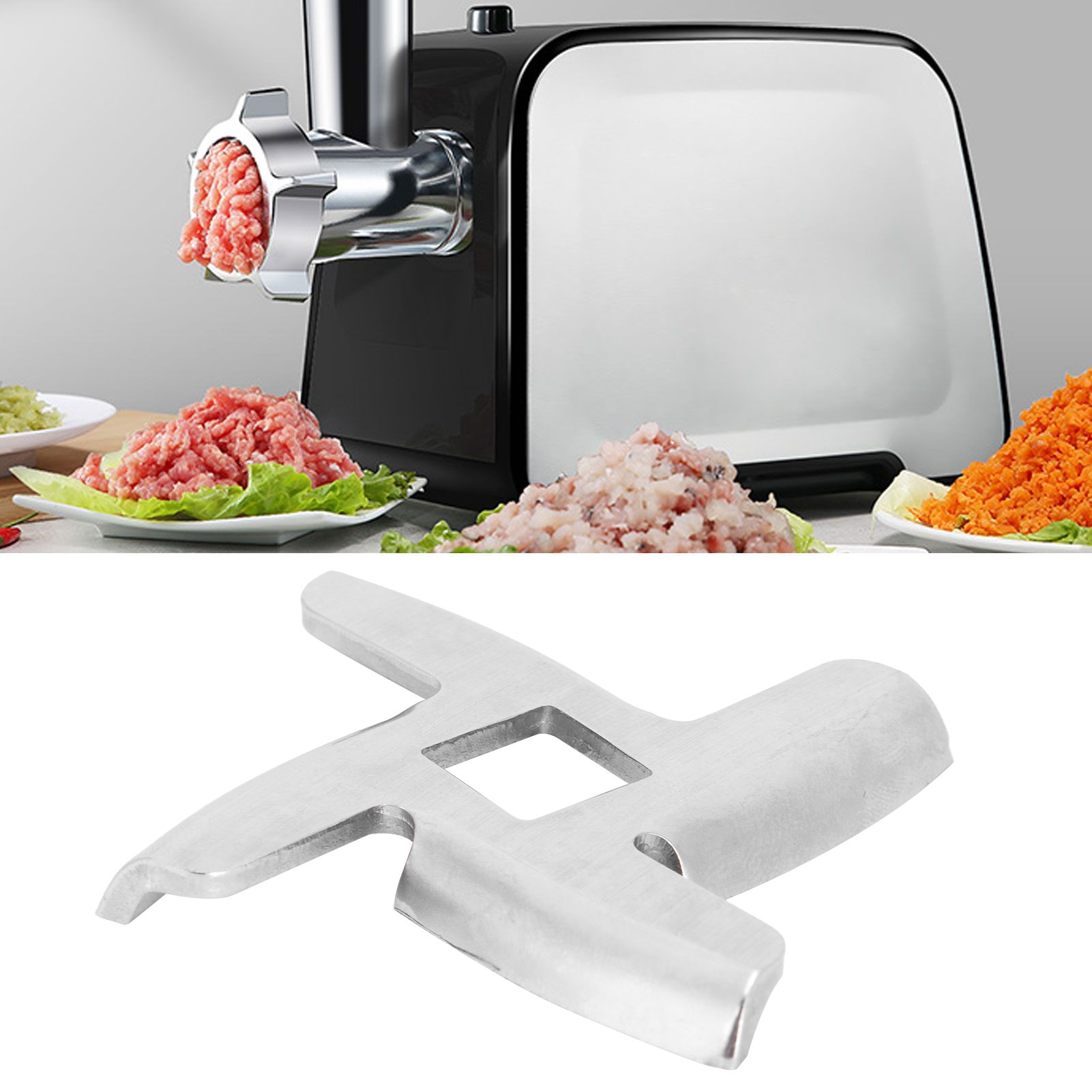 Meat Grinder Blade Food Grinding Plate Disc Attachment Part for Electric Meat view 12
