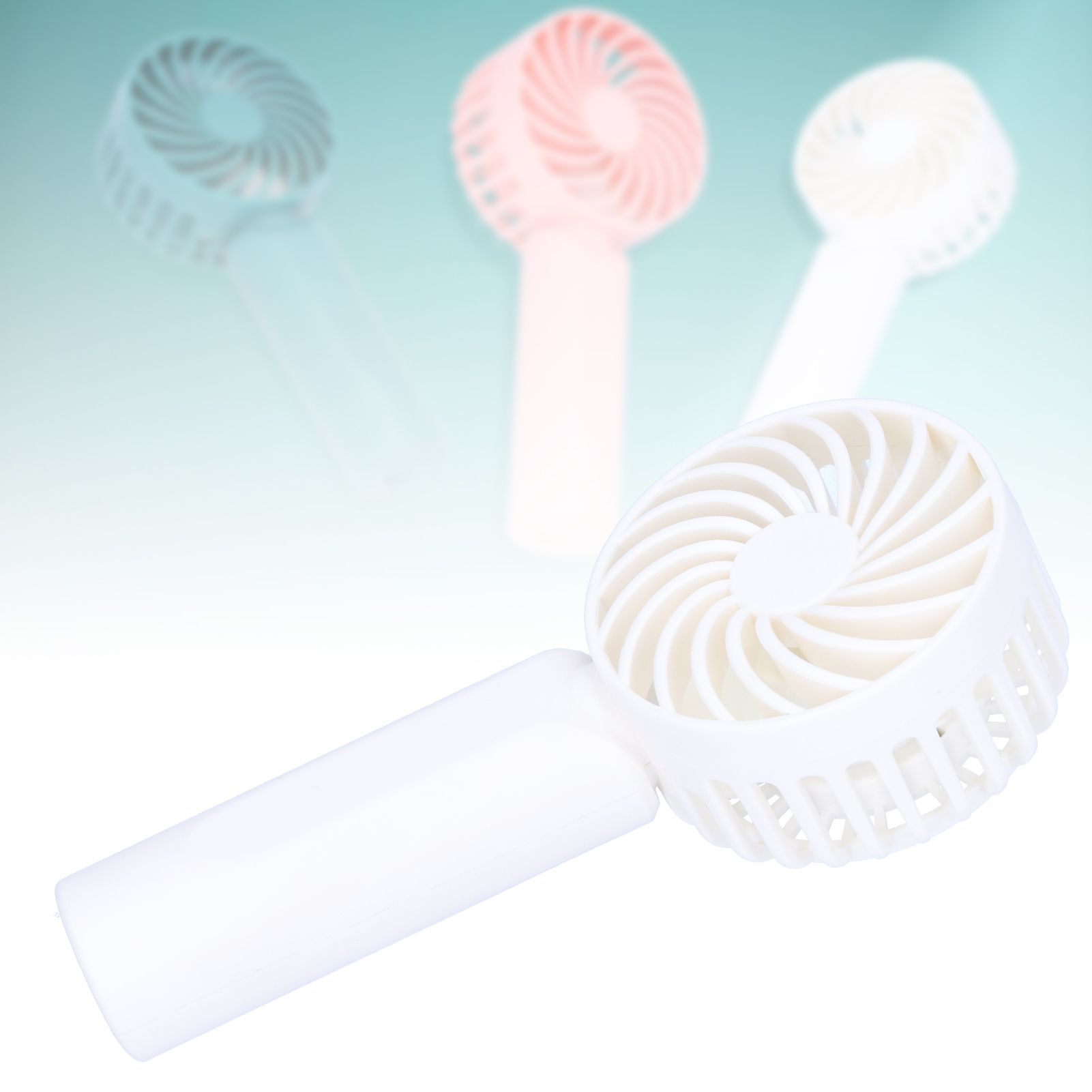 3‑Gear Adjustable Fan Portable Handheld Mobile Phone Holder Electric Fan for view 12