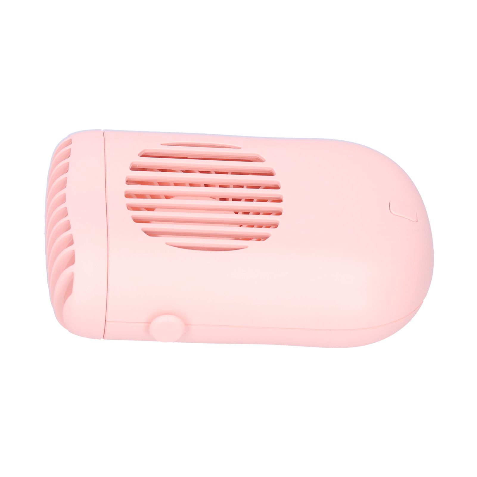 Hand-Held Mini Fan USB Charging Waist Hanging Fan for Home Office Traveling Pink view 3