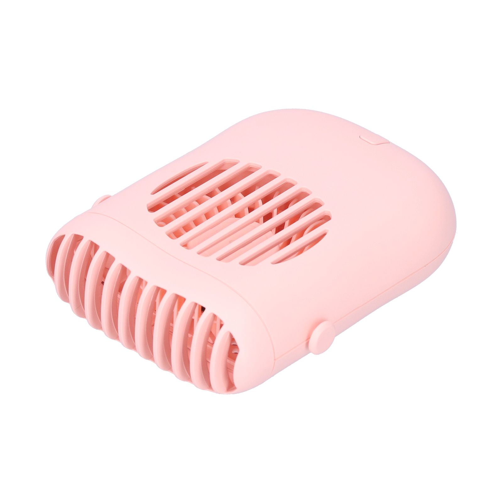 Hand-Held Mini Fan USB Charging Waist Hanging Fan for Home Office Traveling Pink view 5