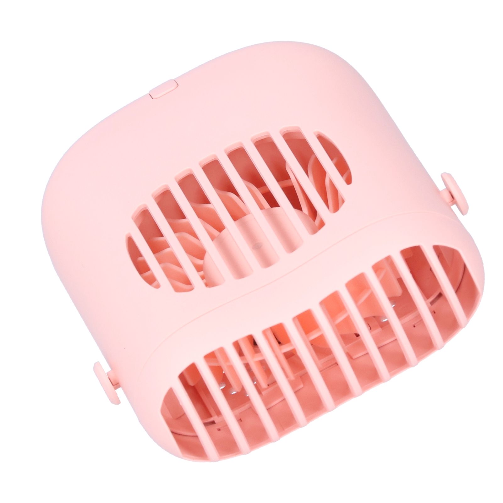 Hand-Held Mini Fan USB Charging Waist Hanging Fan for Home Office Traveling Pink view 8