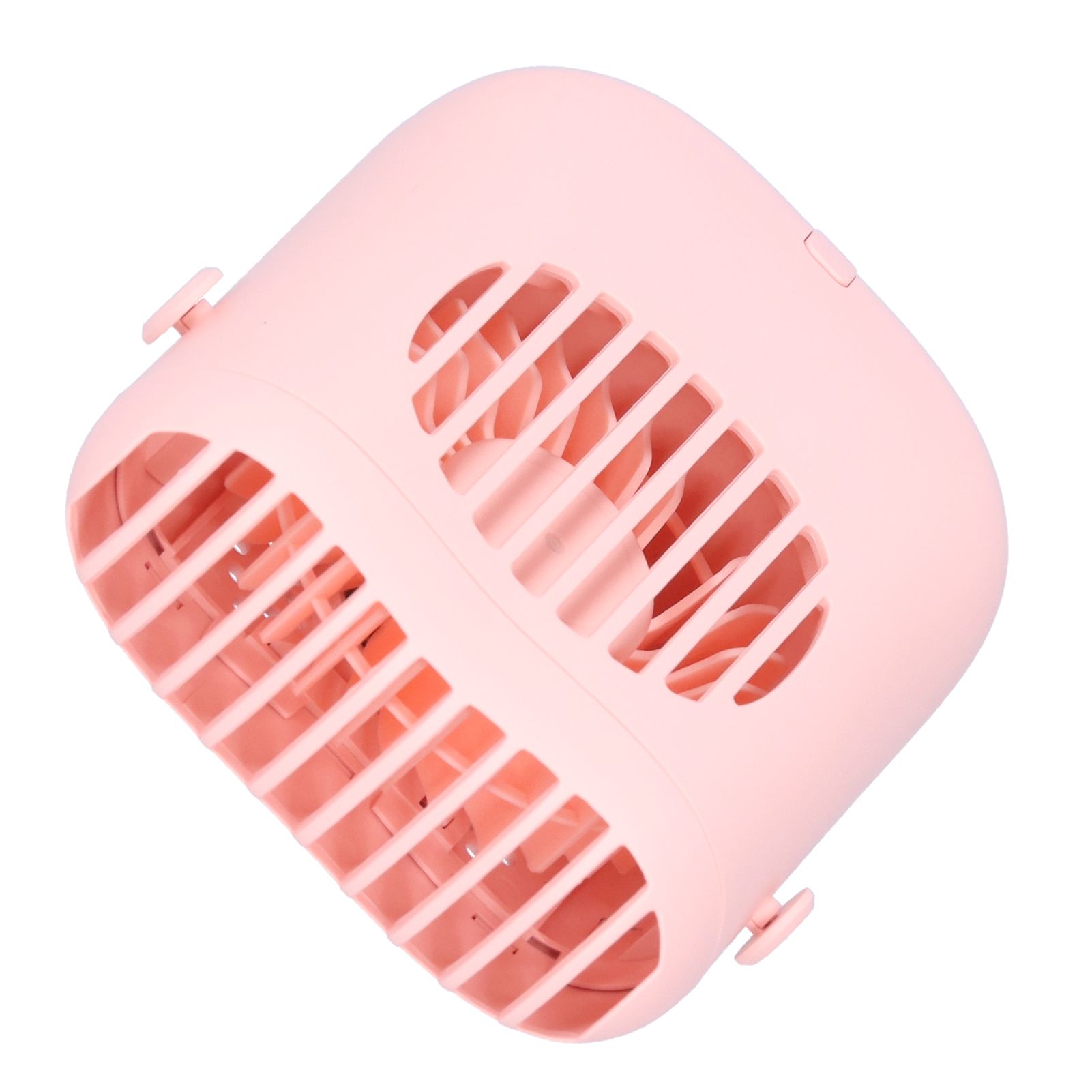 Hand-Held Mini Fan USB Charging Waist Hanging Fan for Home Office Traveling Pink view 9