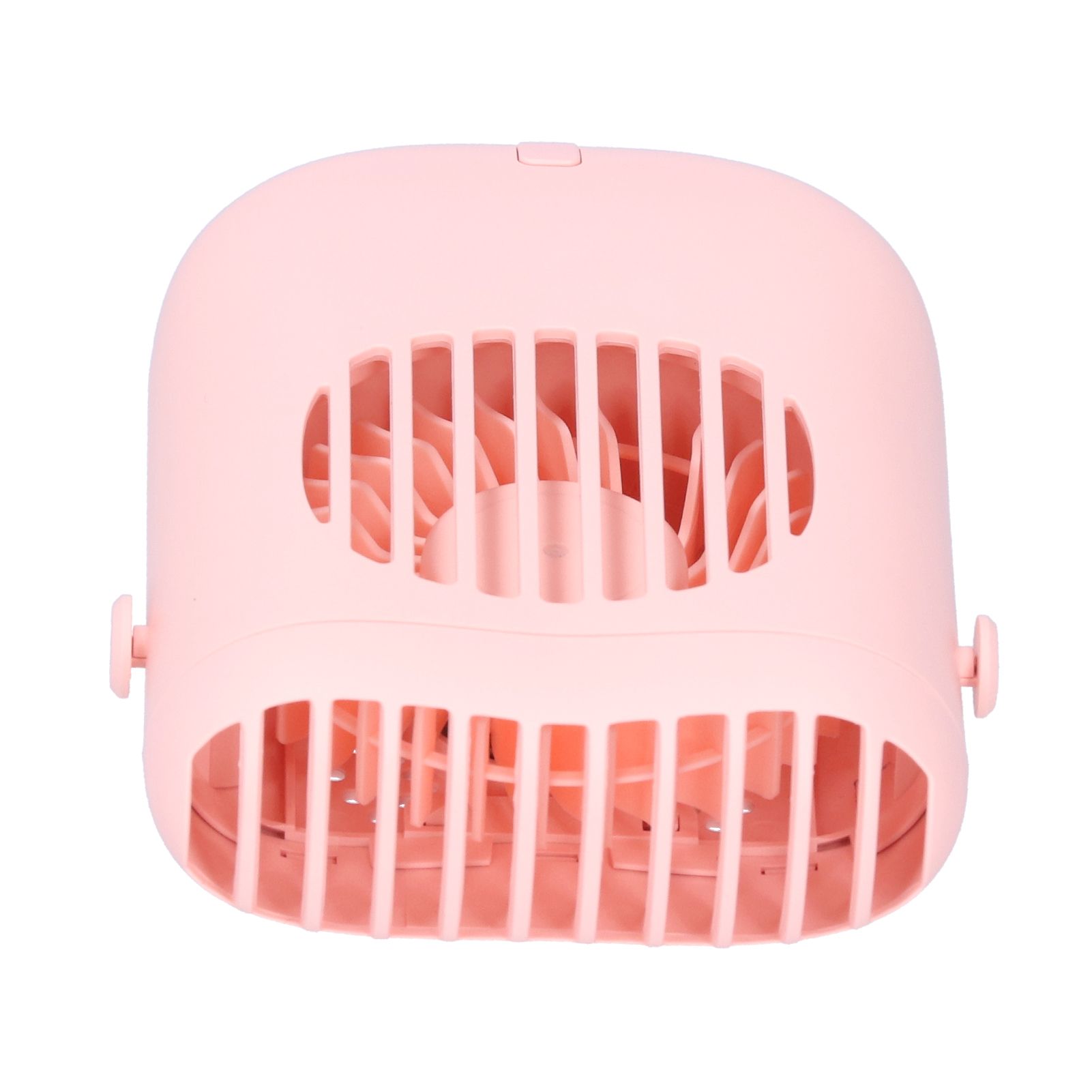 Hand-Held Mini Fan USB Charging Waist Hanging Fan for Home Office Traveling Pink view 10