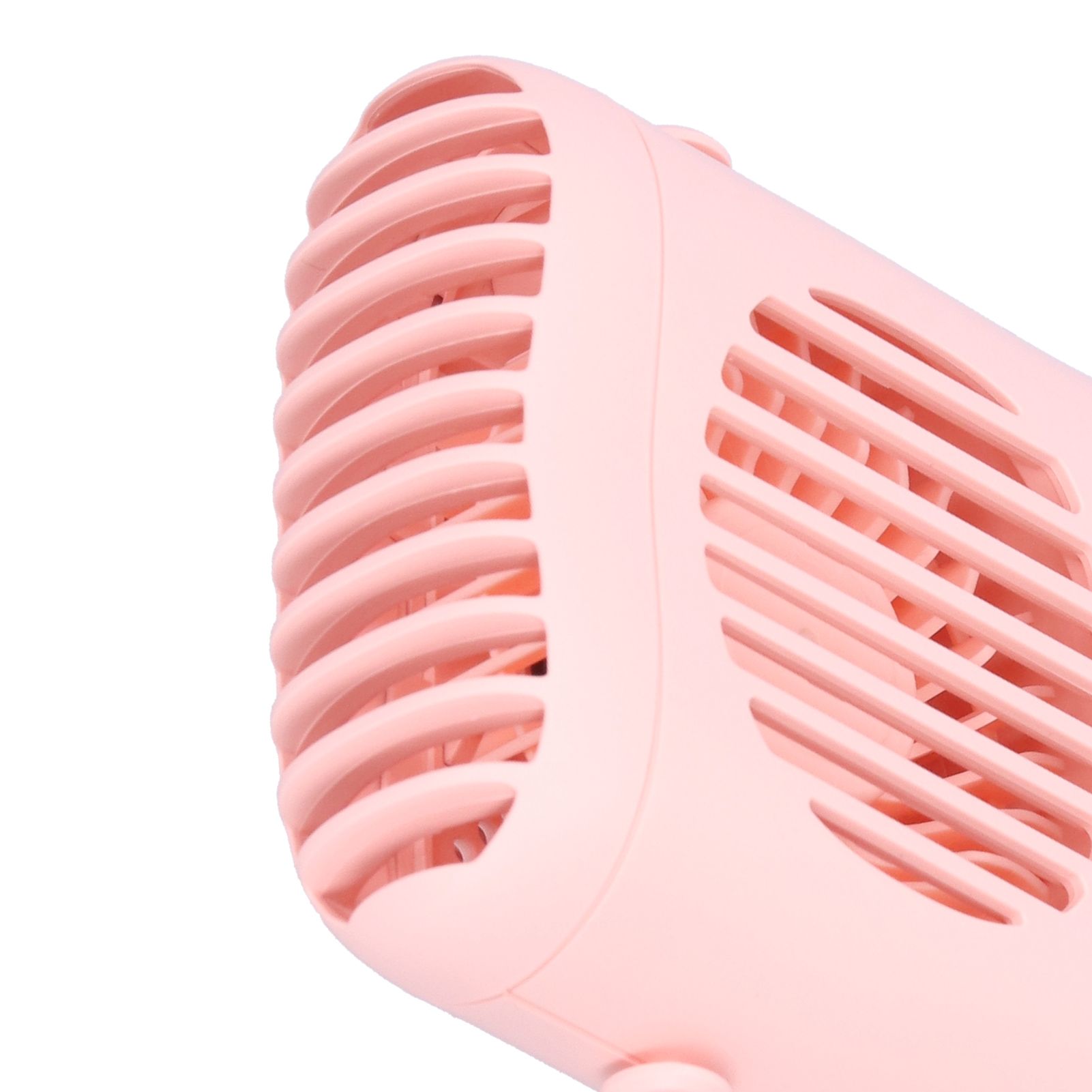 Hand-Held Mini Fan USB Charging Waist Hanging Fan for Home Office Traveling Pink view 13