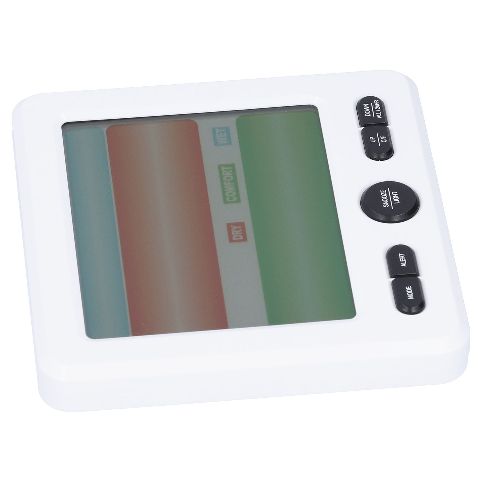 LCD Electronic Alarm Clock Temperature Humidity Monitoring Alarm for Indoor view 9
