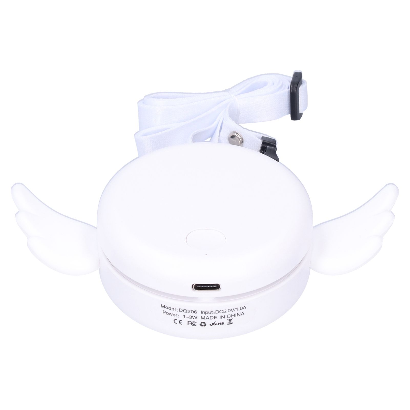 Adjustable USB Charging Electric Fan Portable Hanging Neck No‑Blade Electric view 2