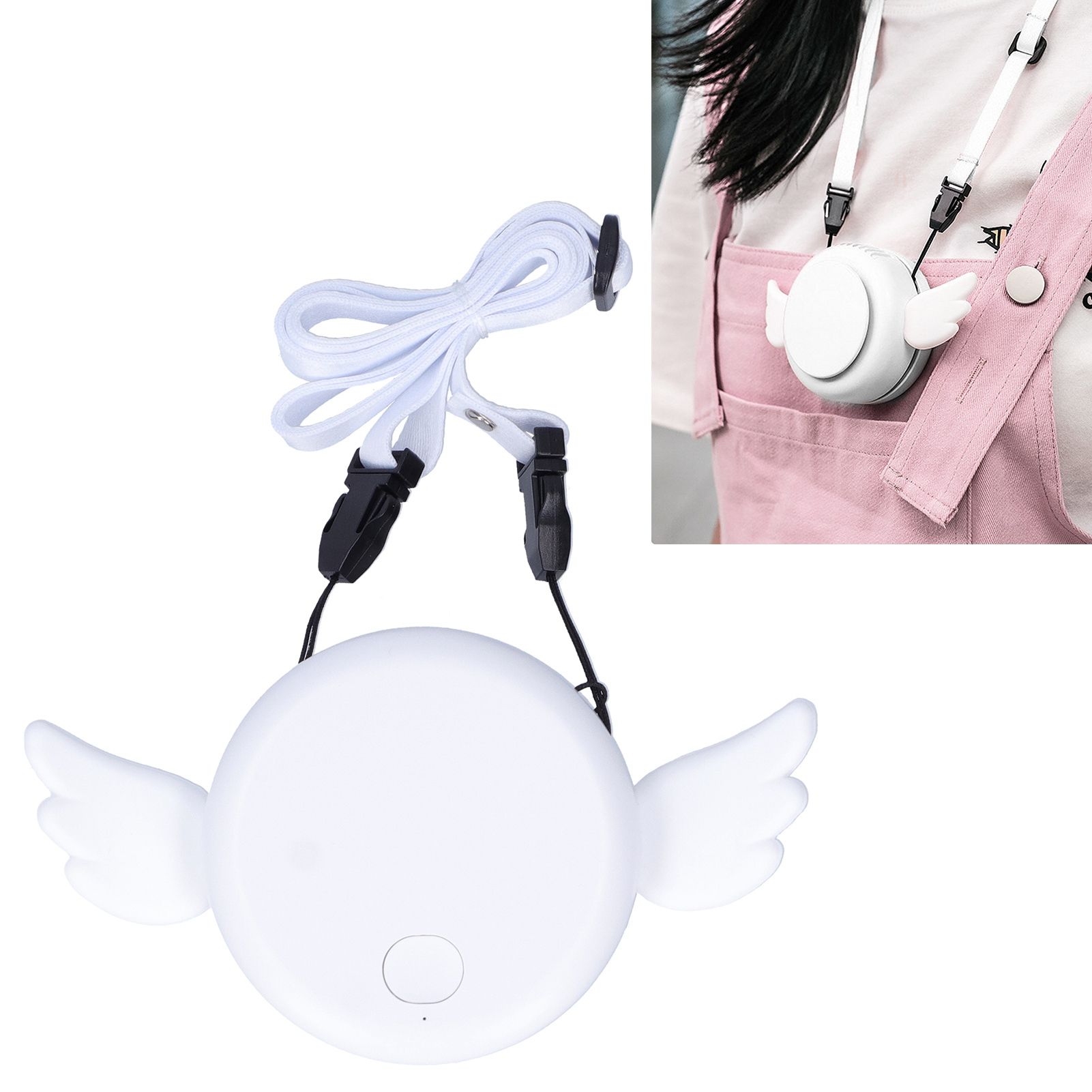 Adjustable USB Charging Electric Fan Portable Hanging Neck No‑Blade Electric view 11