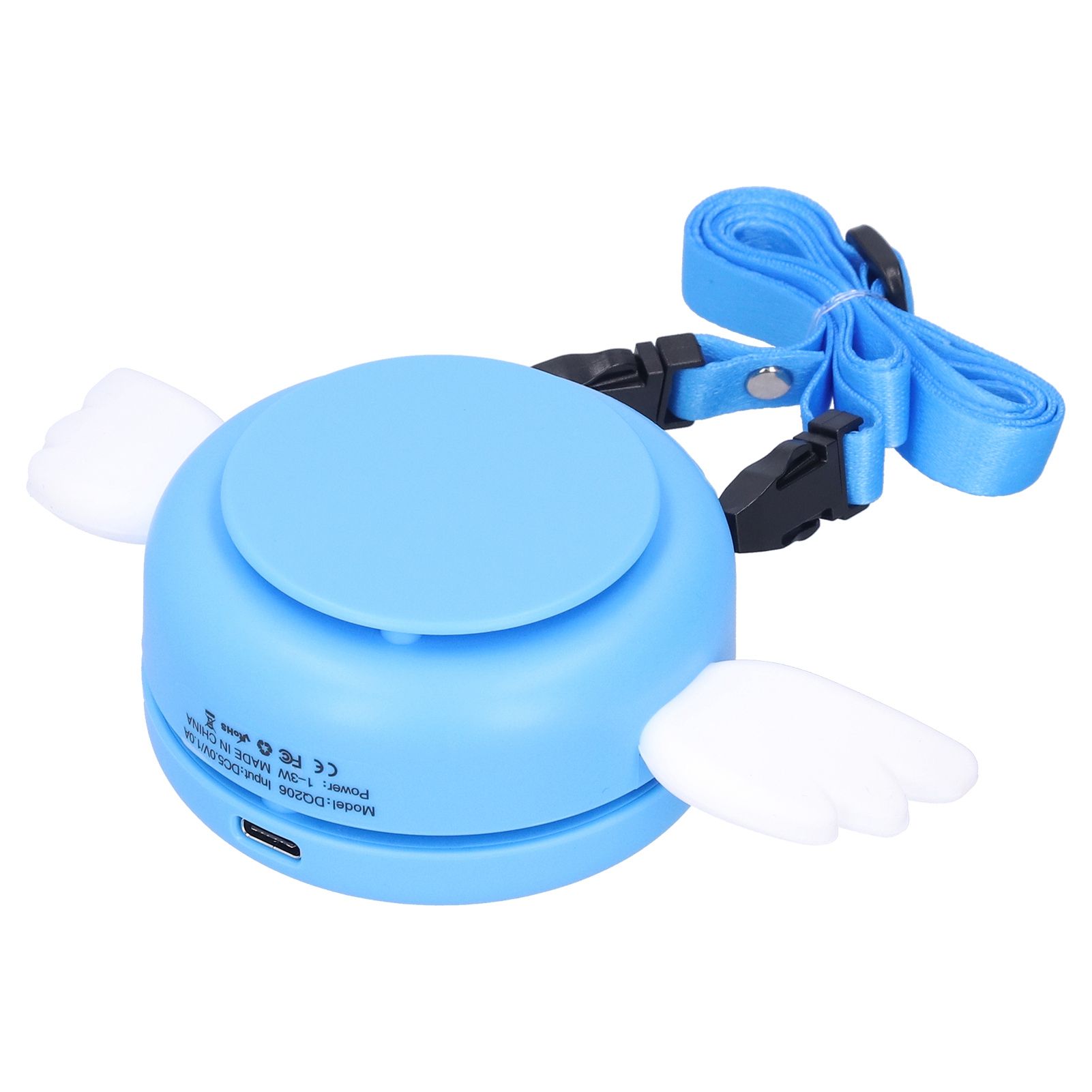 Adjustable USB Charging Electric Fan Portable Hanging Neck No‑Blade Electric view 3