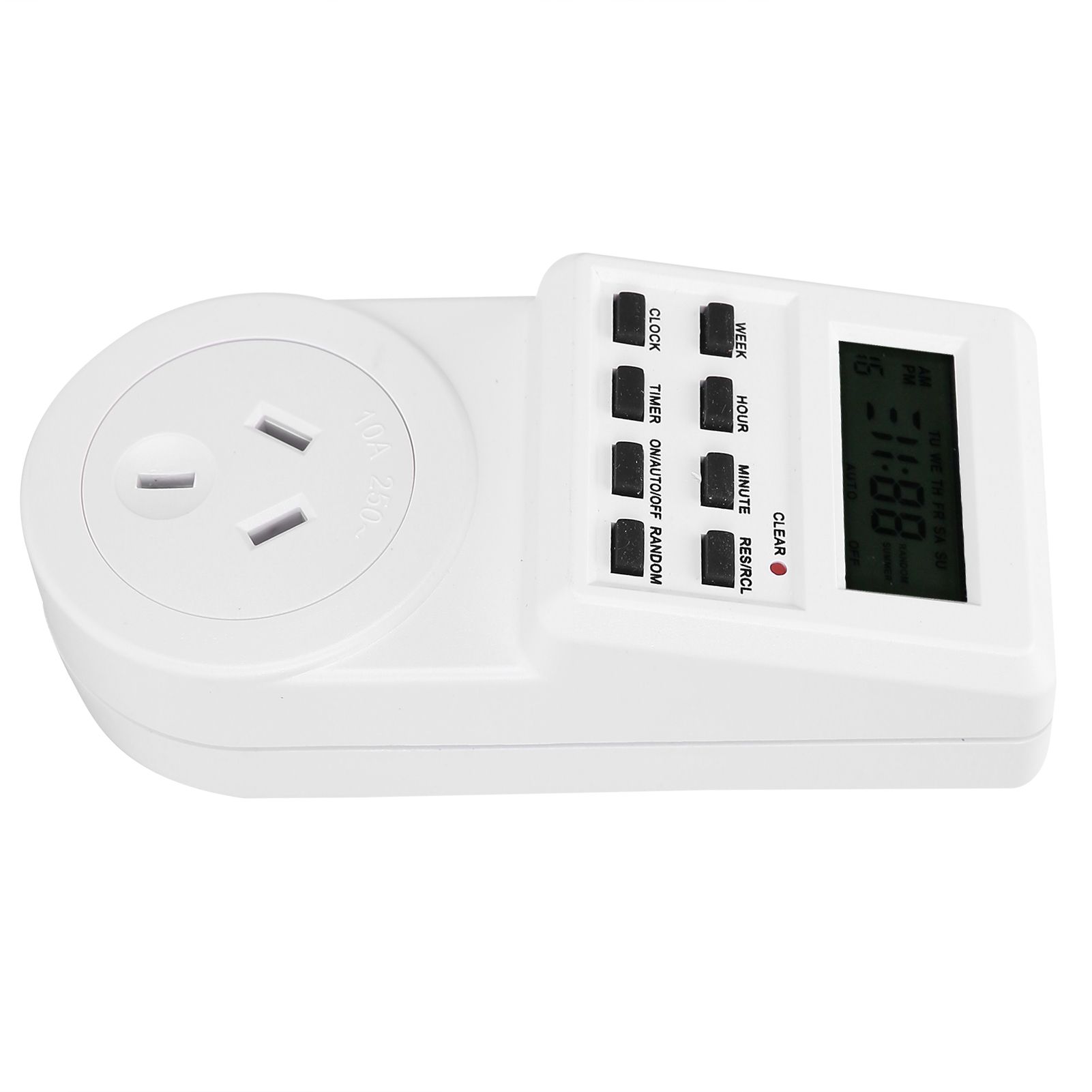 Timer Switch Plug Intelligent Programmable Outlet Timer Socket for Electrical view 2