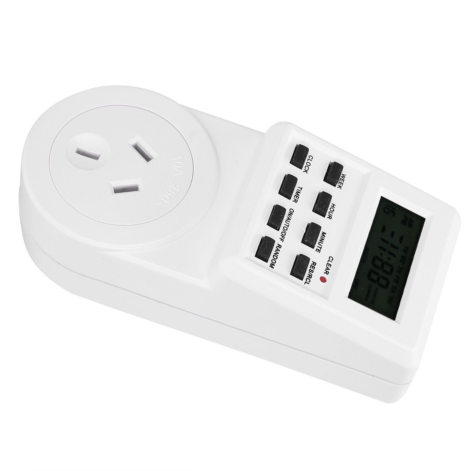 Timer Switch Plug Intelligent Programmable Outlet Timer Socket for Electrical view 3