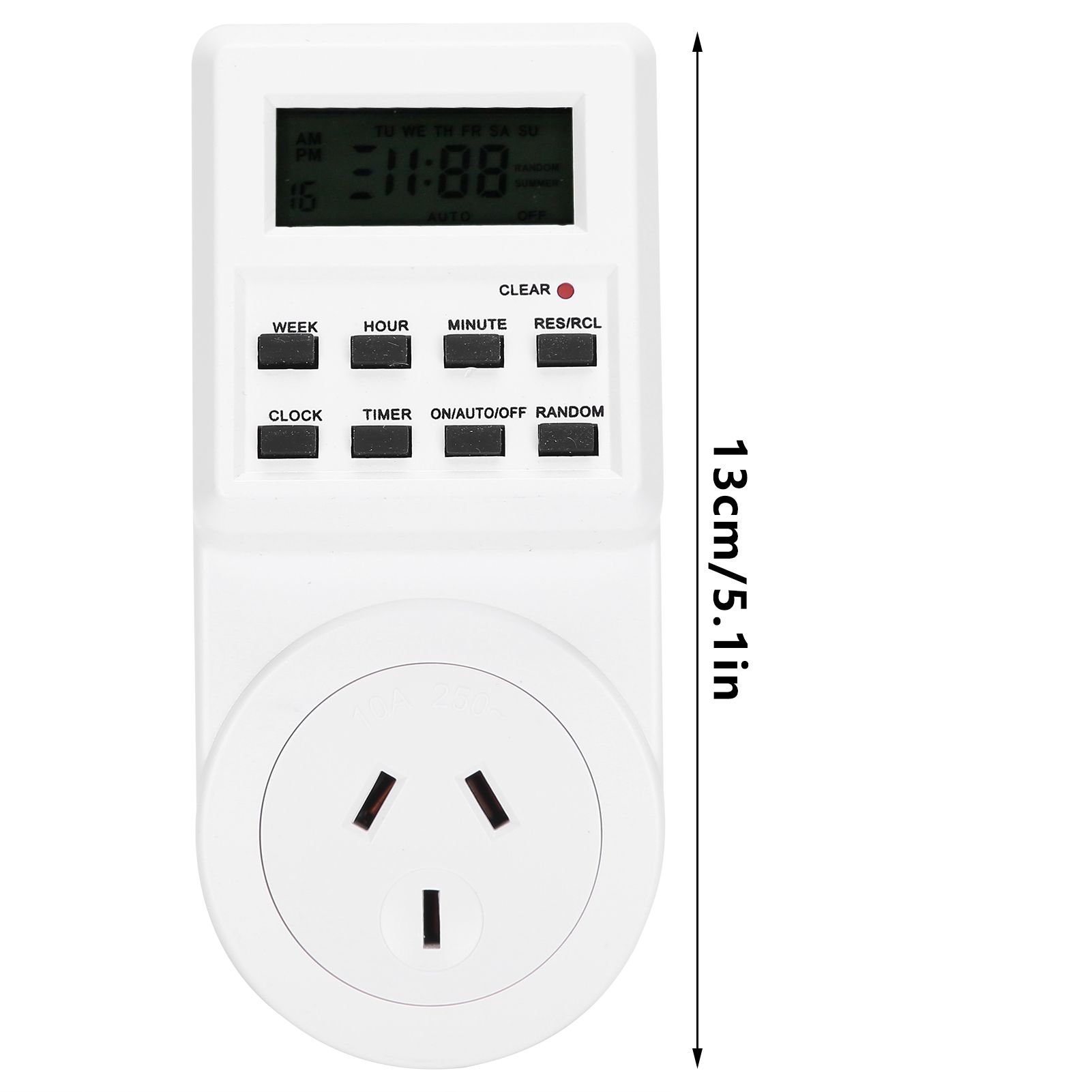 Timer Switch Plug Intelligent Programmable Outlet Timer Socket for Electrical view 11