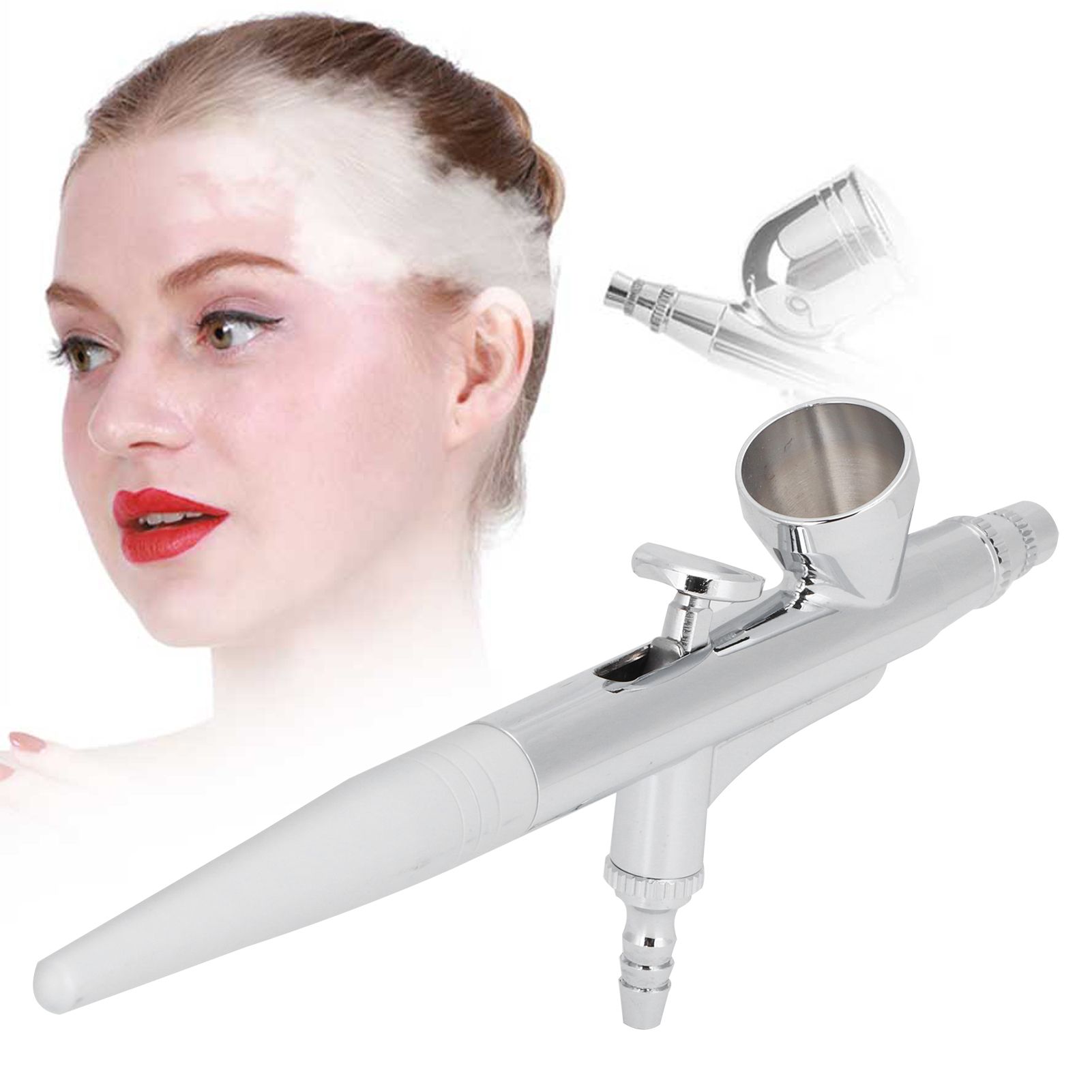 Airbrush Set Ceramic Art Tool DIY Spray Paint Model Inkjet Straight Single view 9