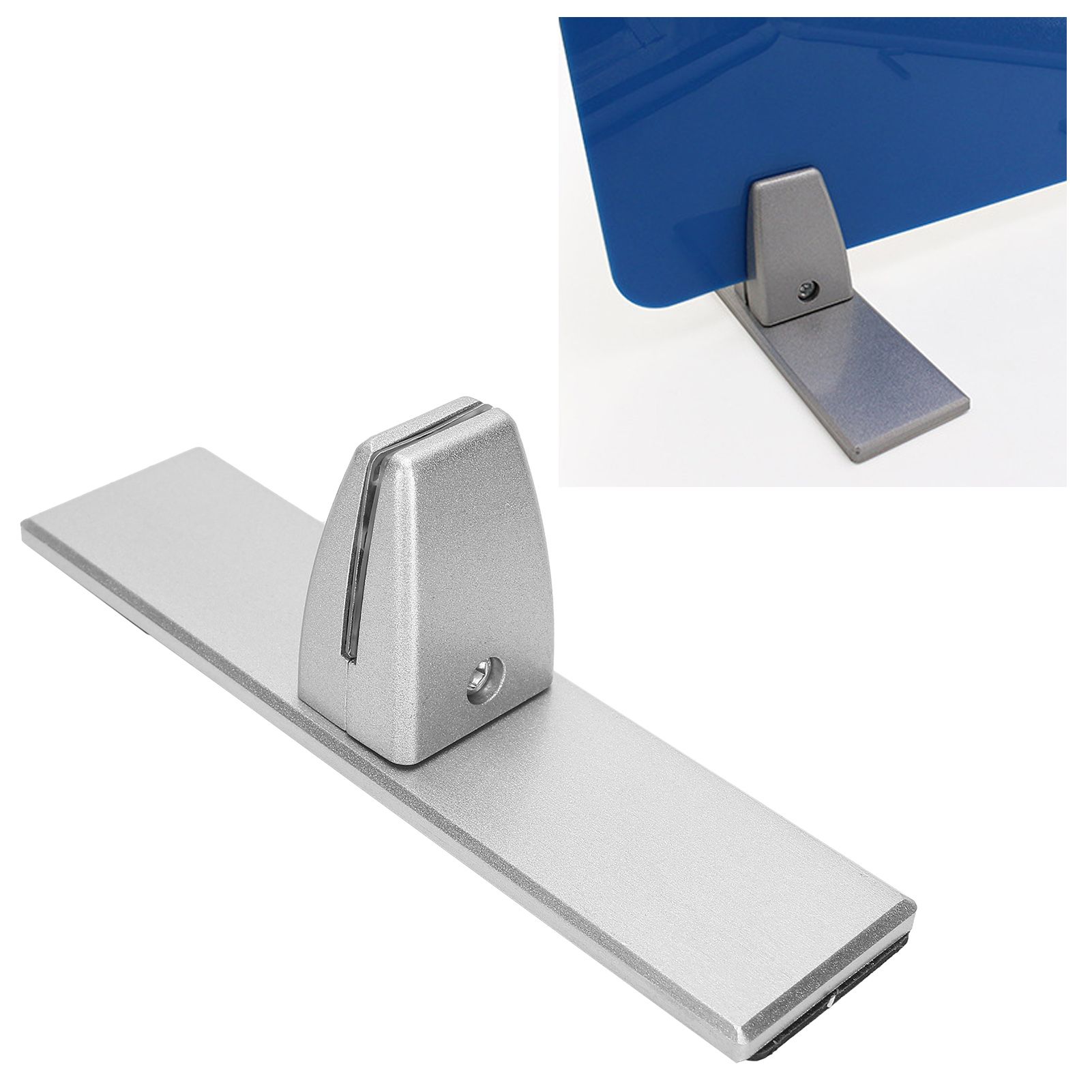 Desk Screen Baffle Fixed Clamp Removable Table Clapboard Clip Bracket for Office view 9