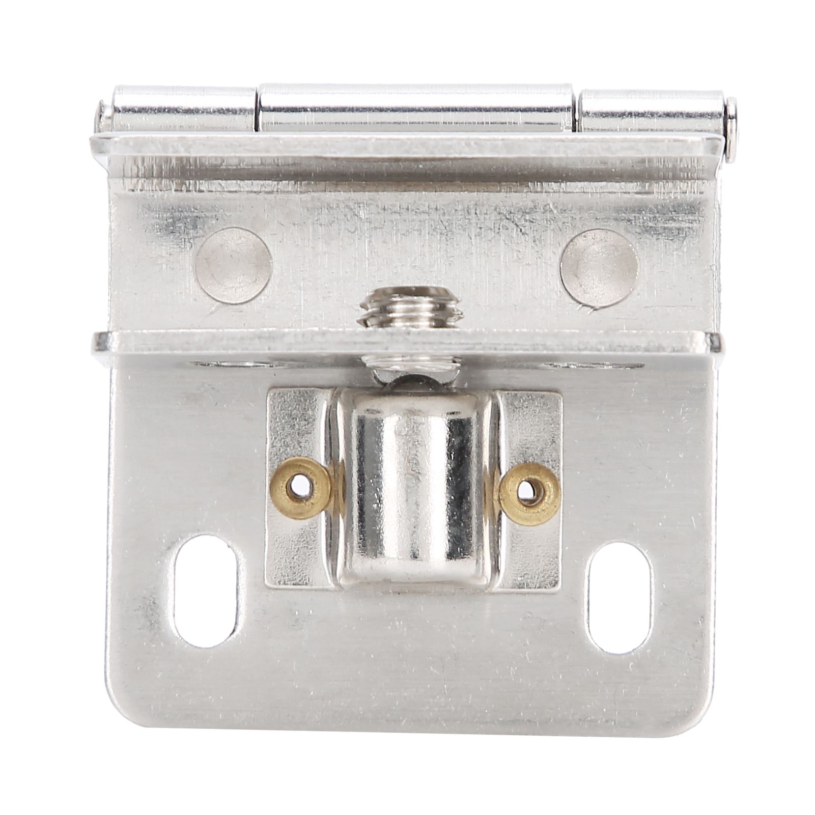 Glass Door Hinge PunchFree Stainless Steel Clip Cabinet Bracket Clamp view 2