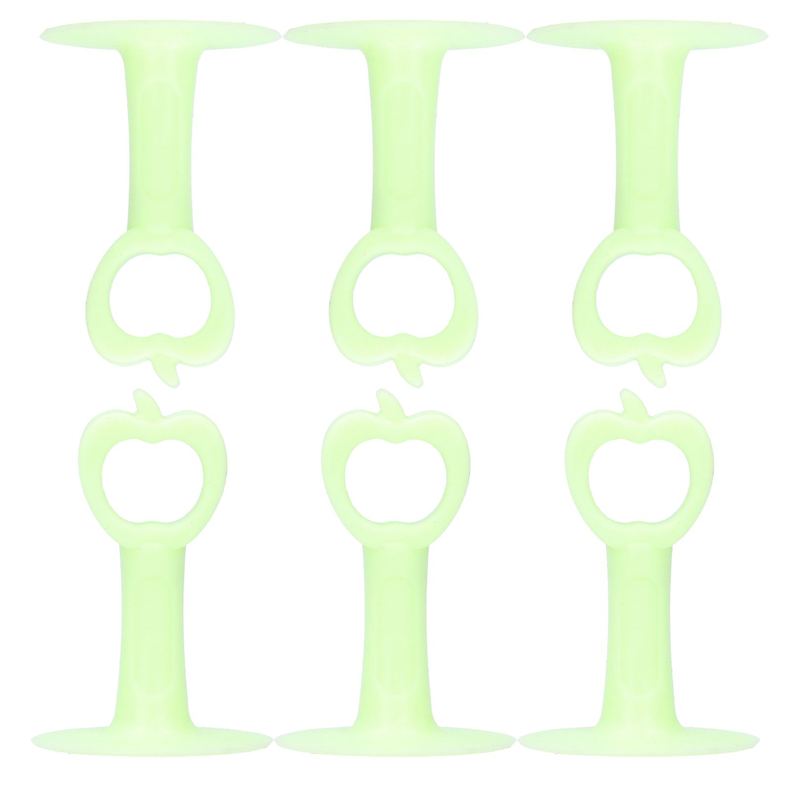 6PCS Door Stopper Anti‑Collision Silicone Wall Protection Home Bathroom view 4