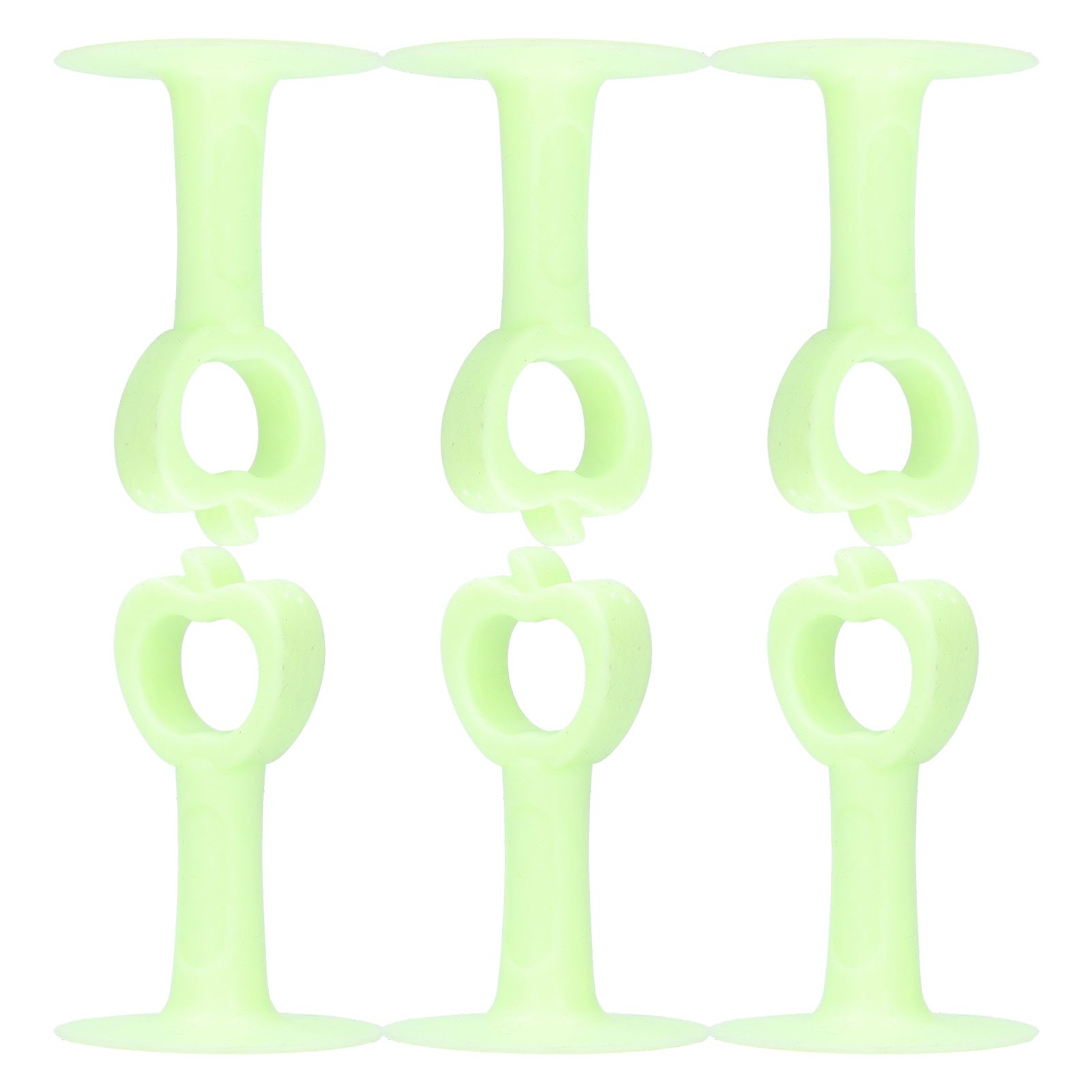 6PCS Door Stopper Anti‑Collision Silicone Wall Protection Home Bathroom view 5