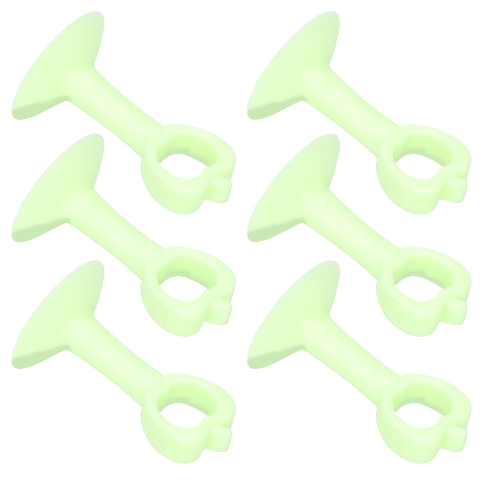 6PCS Door Stopper Anti‑Collision Silicone Wall Protection Home Bathroom view 8