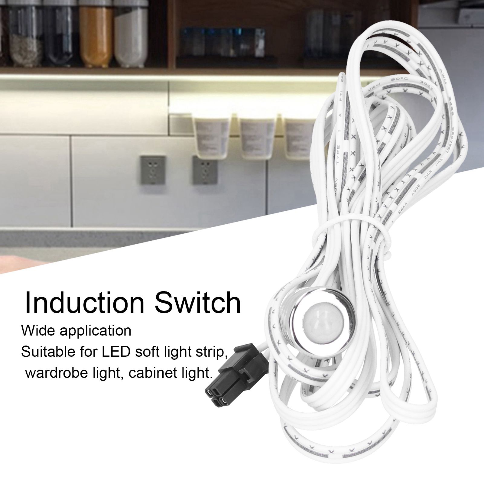 External Sensor Human Body Sensing Switch for LED Cabinet Lights Wardrobe Lamps view 12