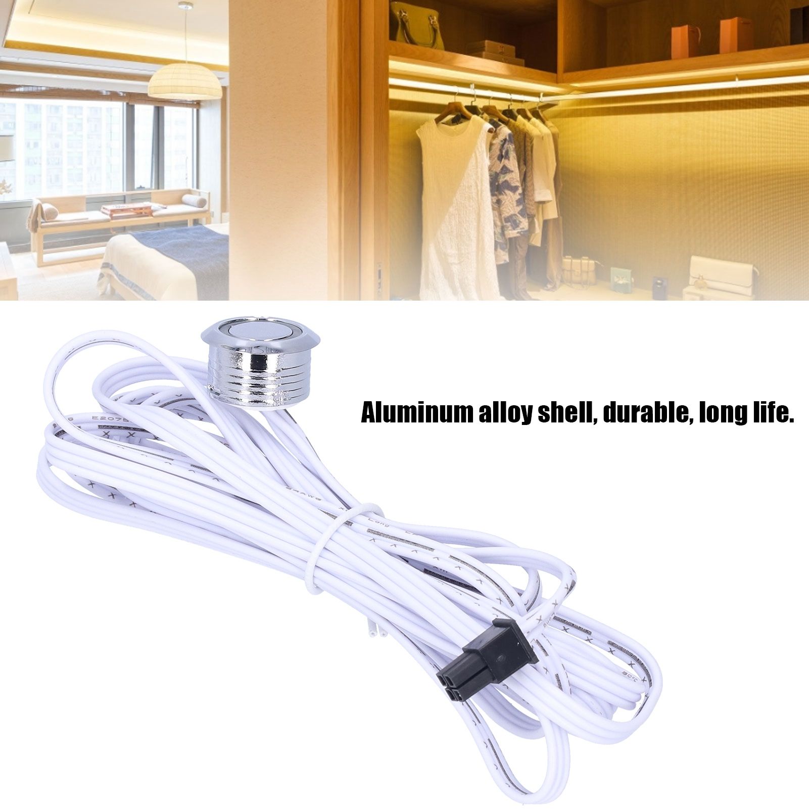 Touch Induction Switch External Human Body Sensor for LED Cabinet Wardrobe Light view 14